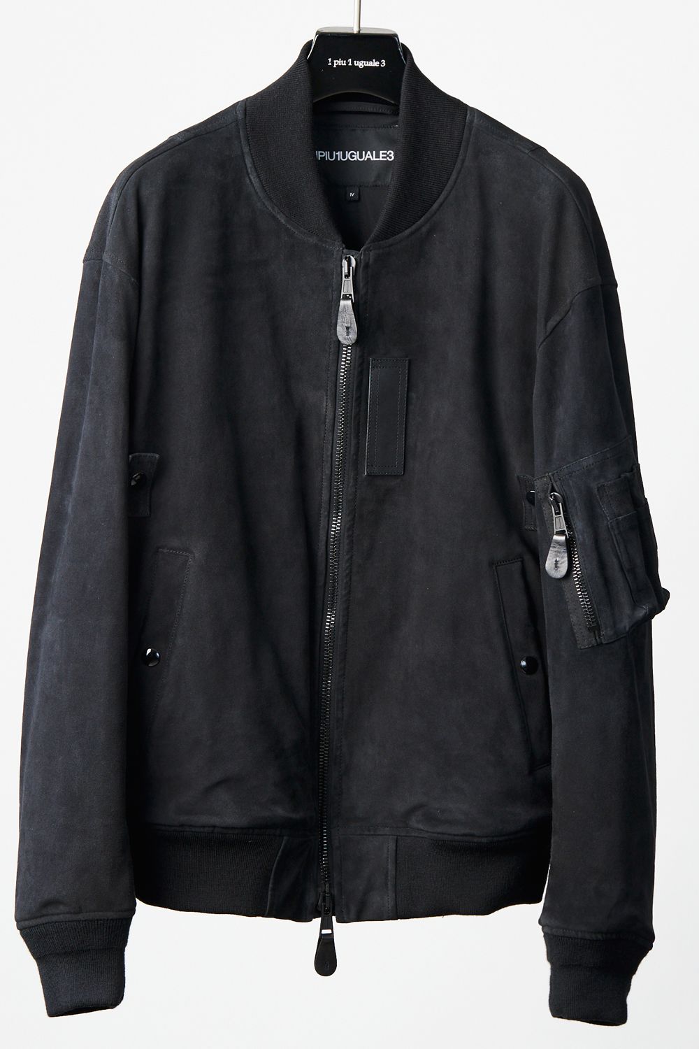 1PIU1UGUALE3 - 【BLACK MILITARY Vol.18】 MA-1 FLIGHT JACKET LIGHT