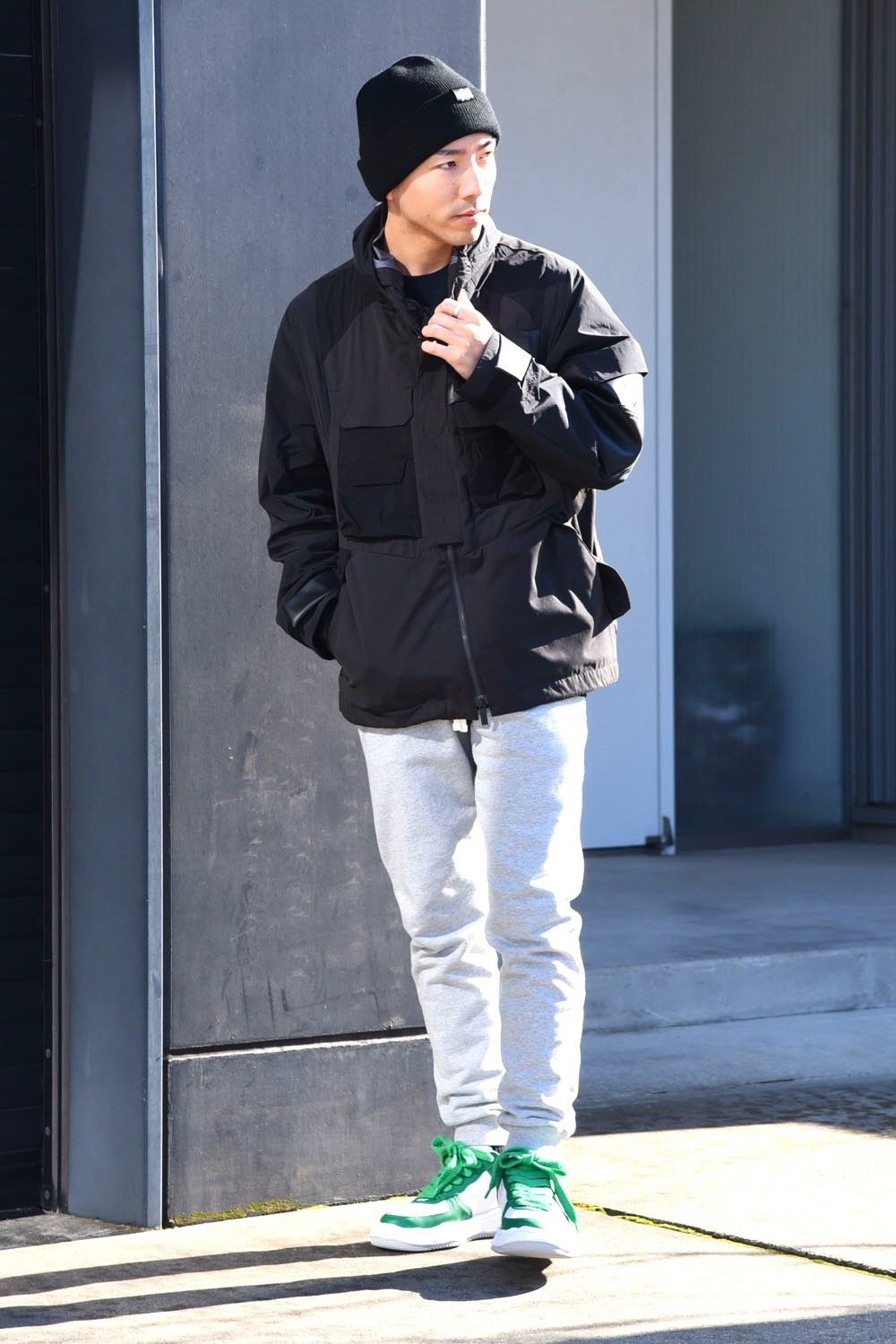 REIGNING CHAMP】 スウェットパンツでもキメれます！着こなし簡単