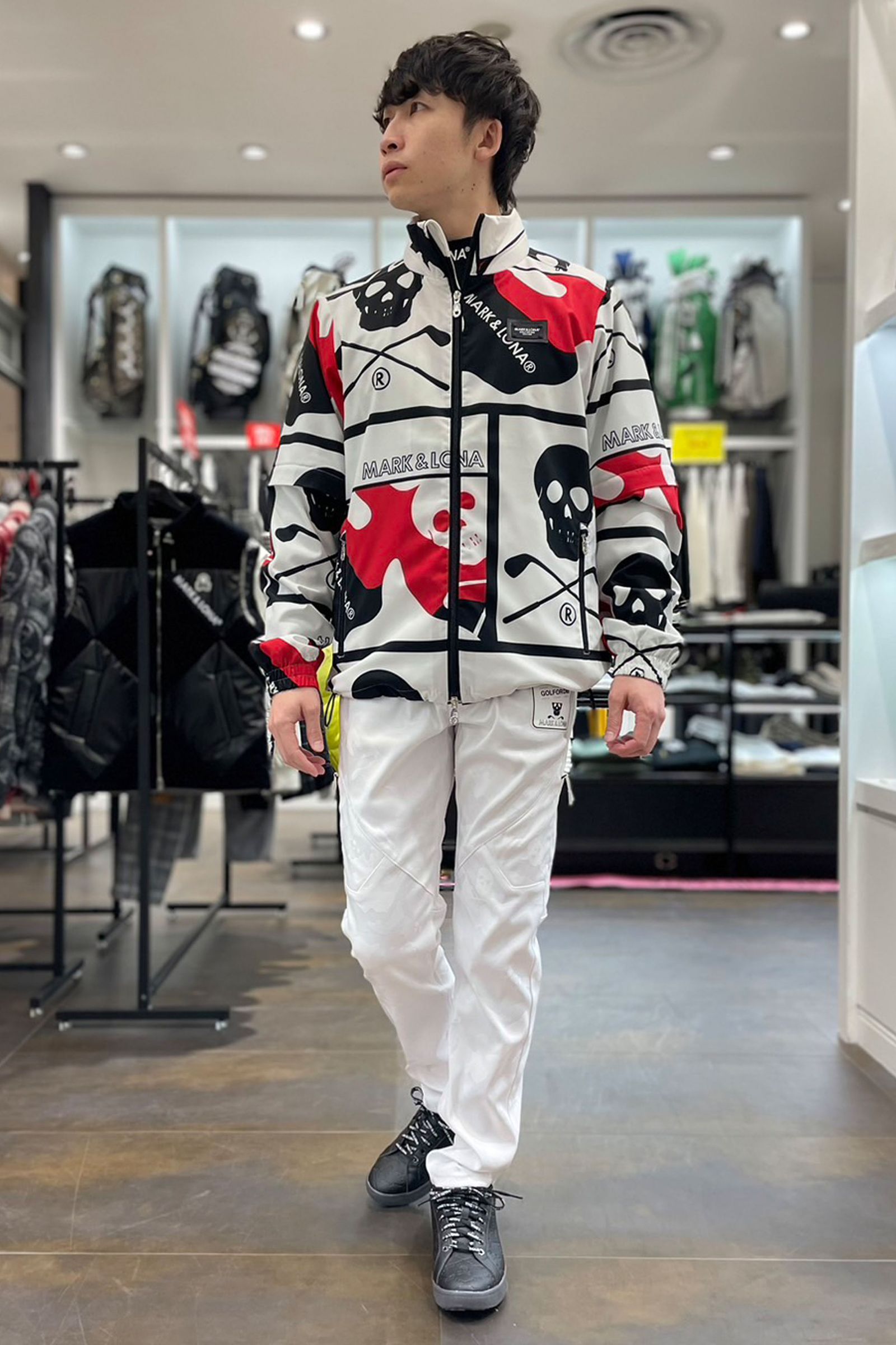 mark&lona アウタージャケット&スコートセット MARK & LONA - マーク