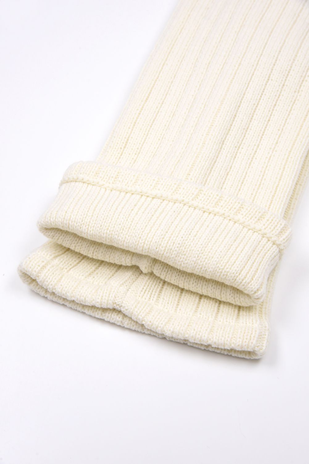 MARK&LONA - THERMOMIX KNIT LEG WARMERS / ブランドロゴ刺繍 ニット