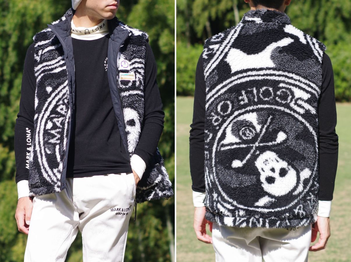 MARK&LONA】 冬ゴルフに最適！お洒落で暖かなダウンベスト特集