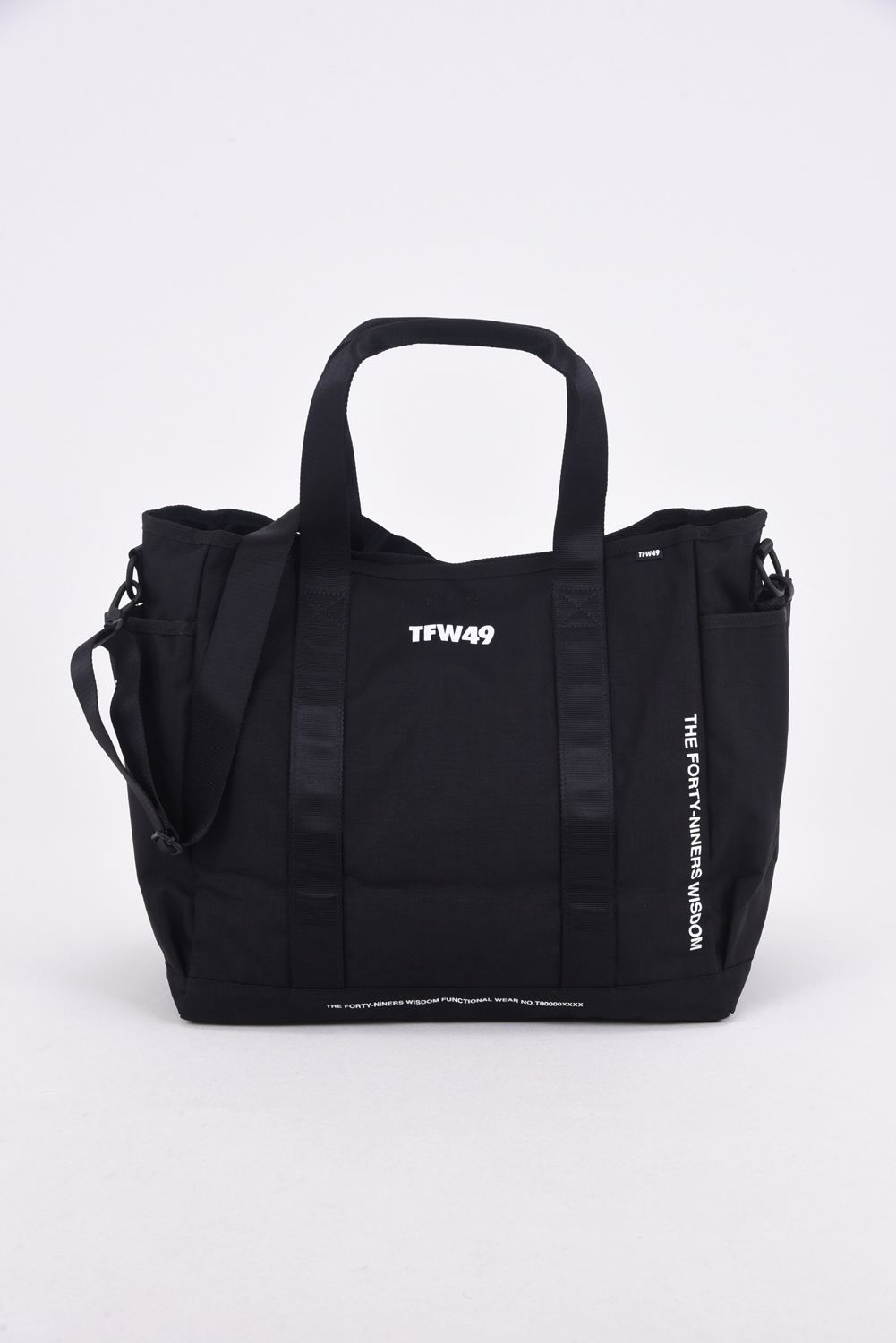 TFW49 - NYLON TOTE BAG / ナイロン トートバッグ (ブラック) | GOSSIP