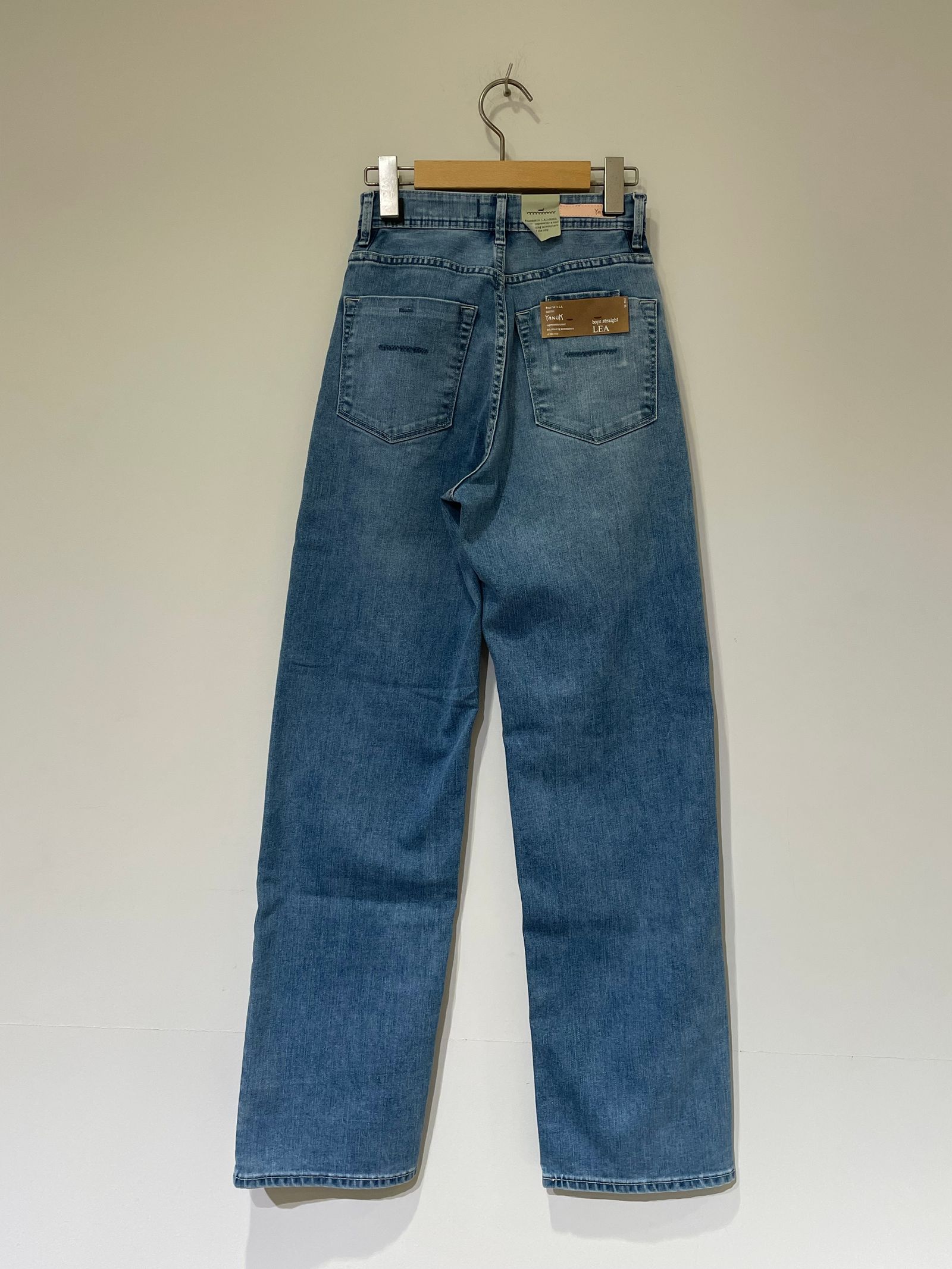 YANUK - LEA / Really Light / ボーイズストレートデニム / ライト