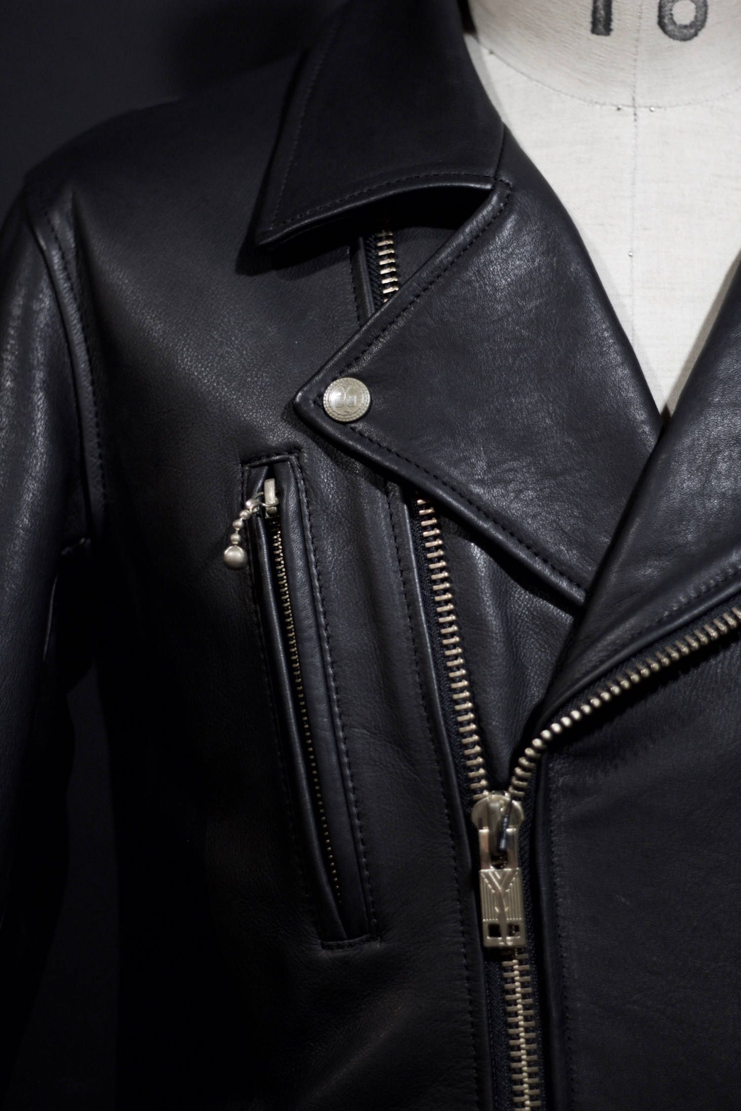 blackmeans - 945-71TJ44-5 (BLACK×GOLD ZIP) | HAZE