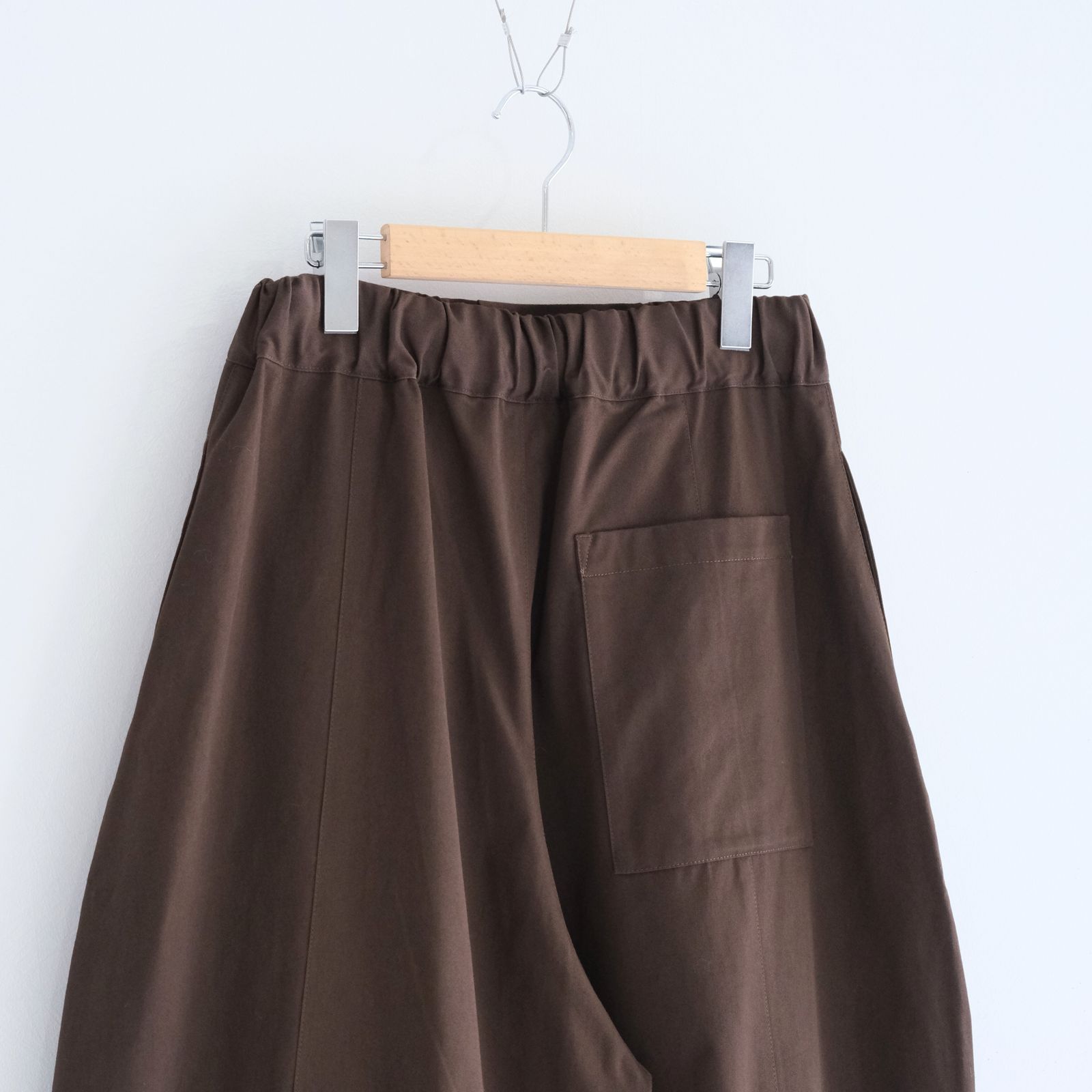 SAGE NATION - BOX PLEAT TROUSER / ボックスプリーツトラウザー