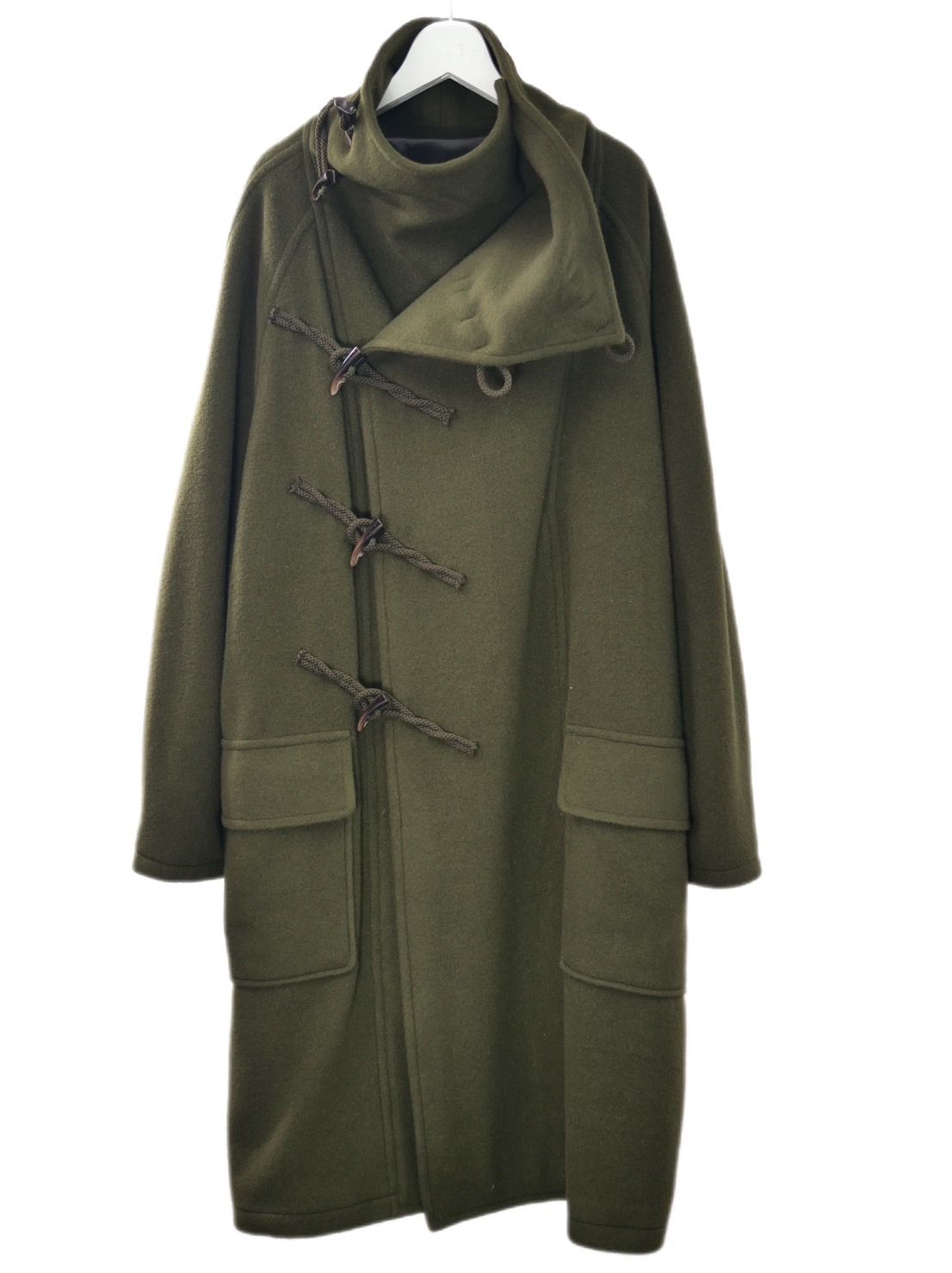 A NOVEL DAY. - 【WOOL混紡コート】ハイネックダッフルコート