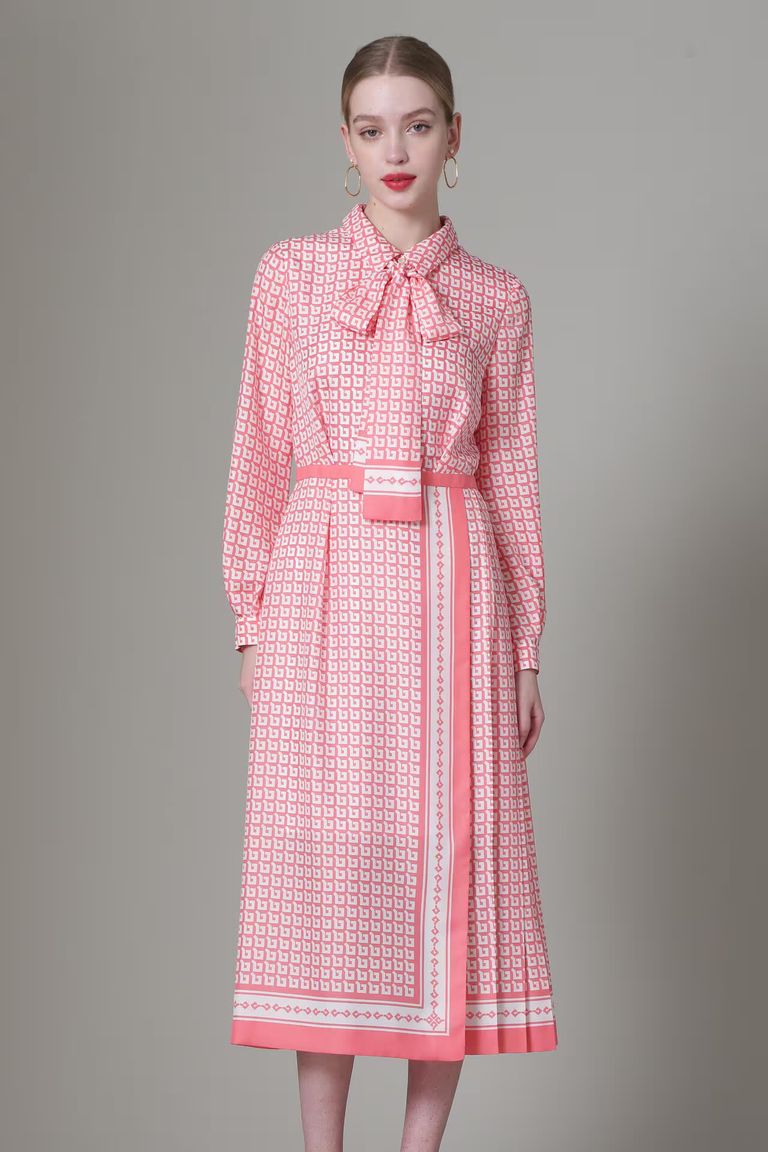 PINKY&DIANNE - [URBAN PRECIOUS] ジオメトリックプリントワンピース