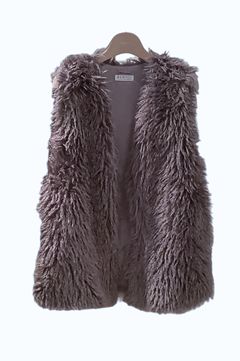 FRAY I.D - ECOPEL エコファージレ (グレー) ポリエステル / 毛足長め