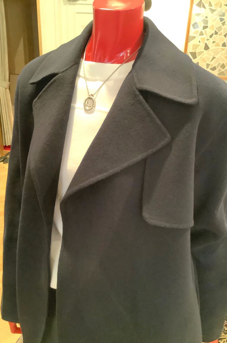 Theory - Luxe New Divide Wrap Trench / ドロップショルダートレンチ