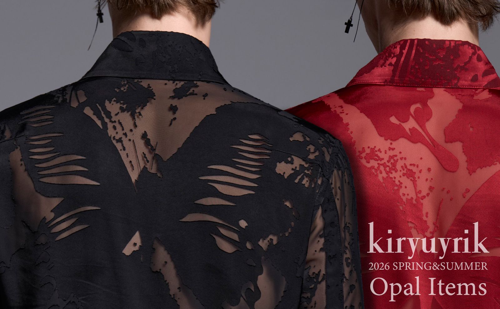 kiryuyrik 2026 SPRING & SUMMER / Opal Items | laid-back