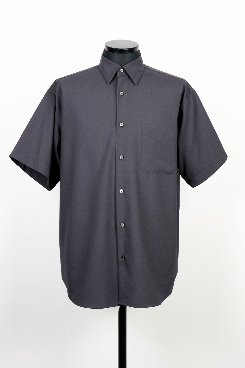 MARKAWARE - ORGANIC WOOL 2/80 TROPICAL COMFORT FIT SHIRT S/S