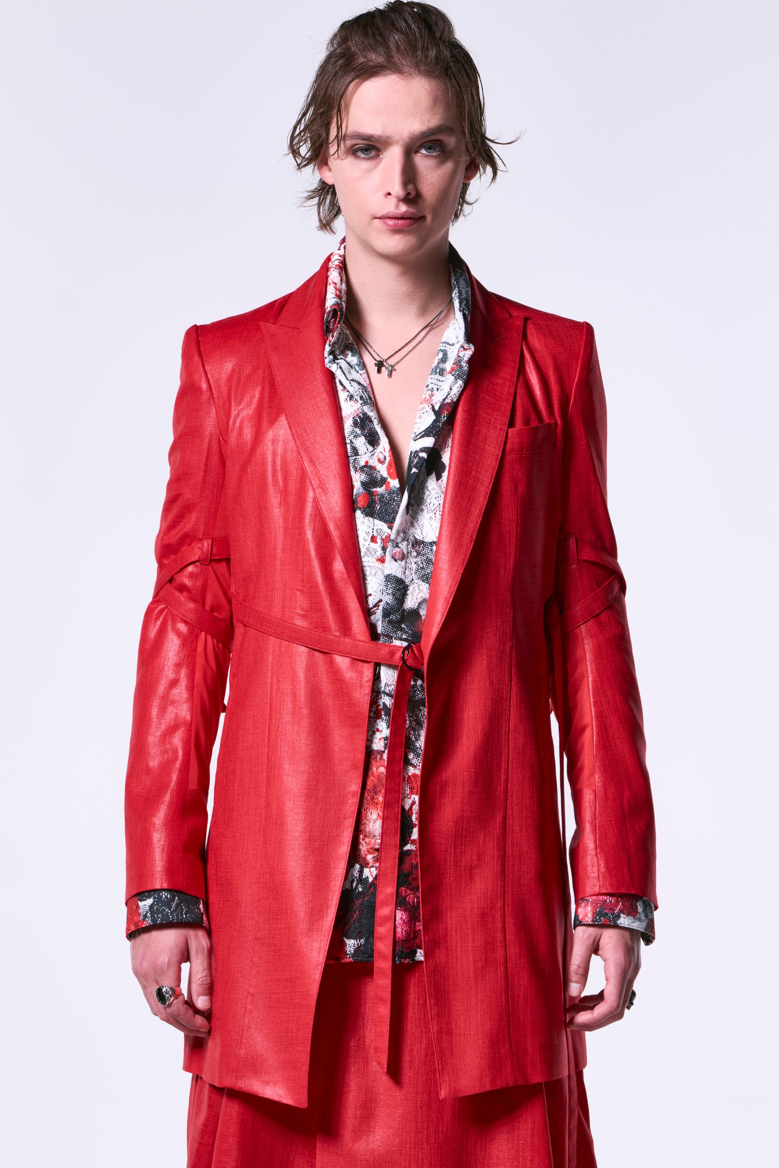 kiryuyrik - Silley Slab Strap Jacket / シレースラブ ストラップ