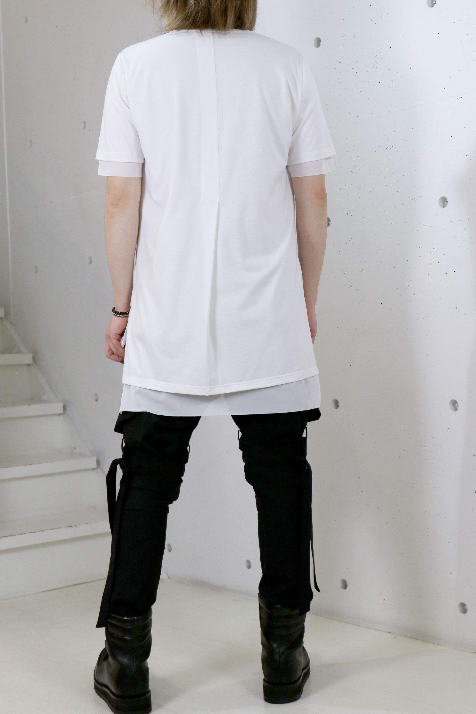 kiryuyrik - Layered V-Neck T-Shirt / レイヤード Vネック Tシャツ