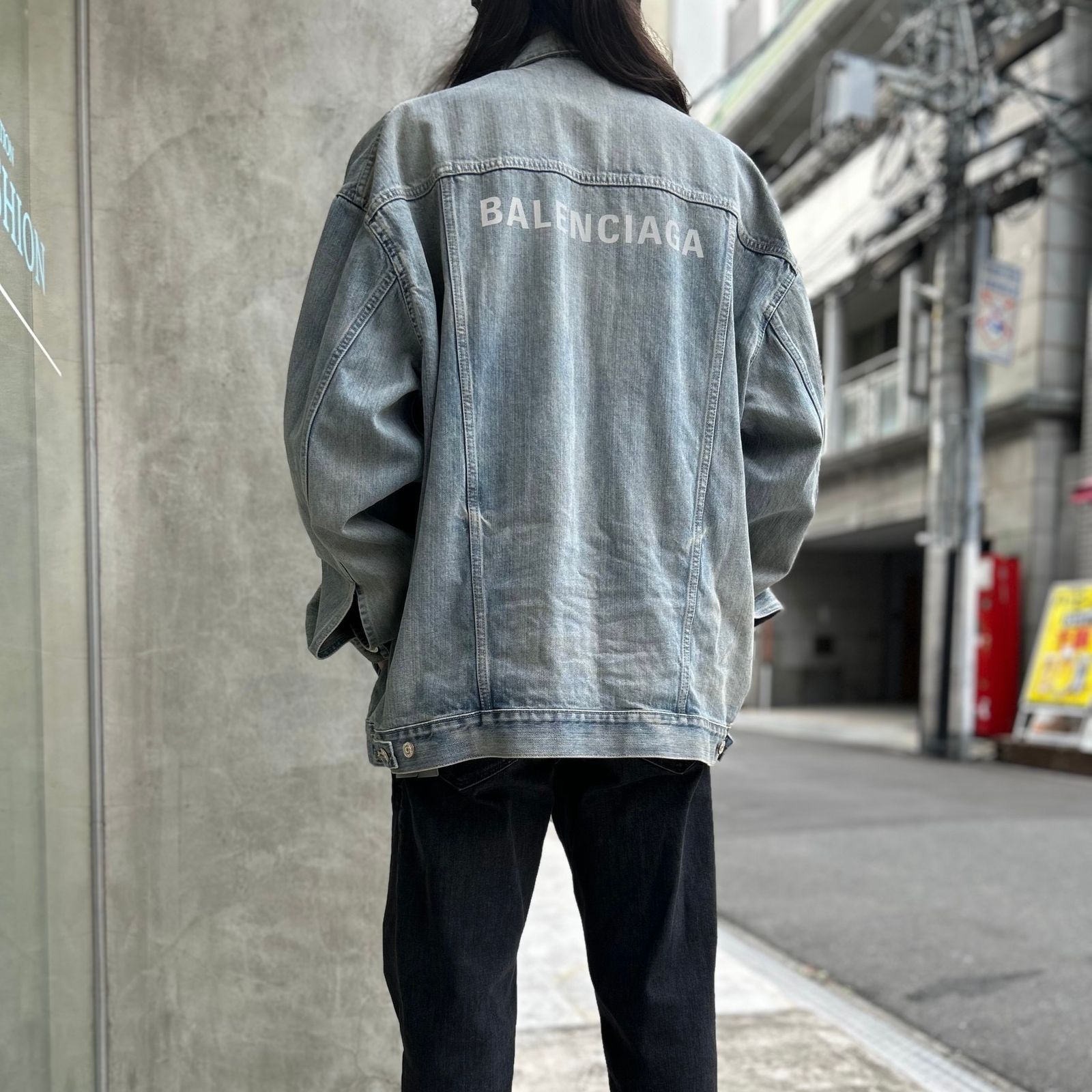 さとちんさん専用】BALENCIAGA デニムジャケット ライトブルー