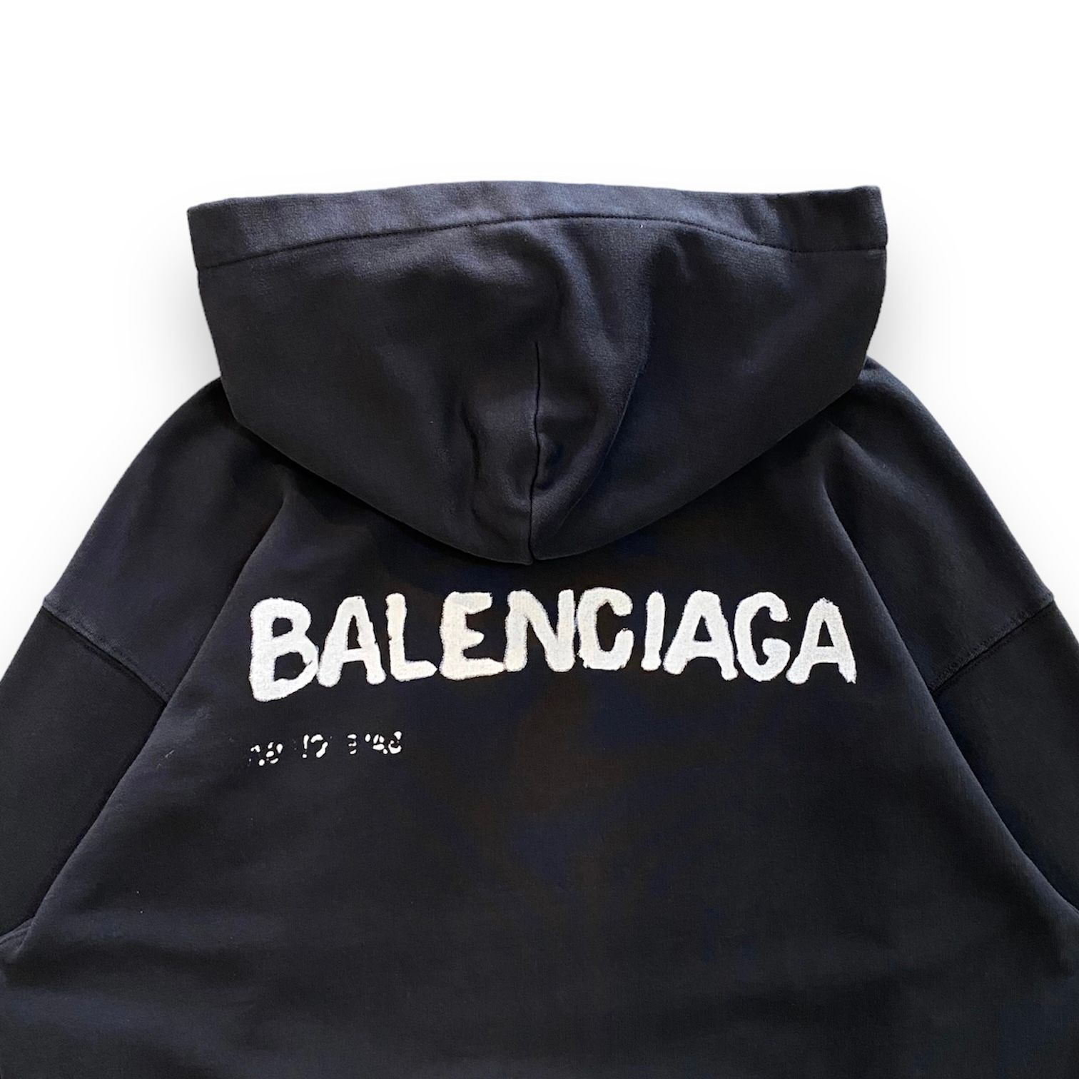 BALENCIAGA - HAND-DRAWN BALENCIAGA ミディアムフィット / フーディ
