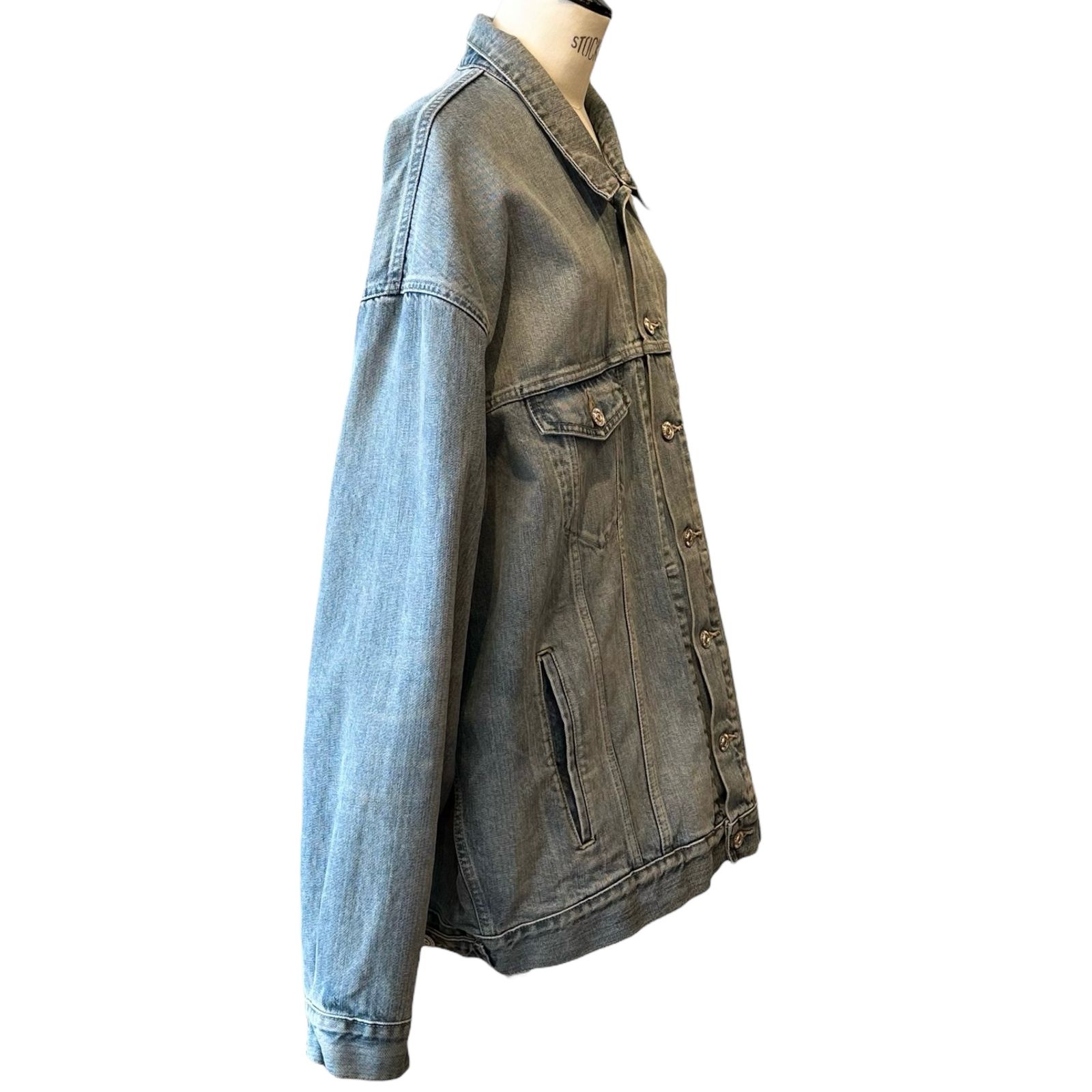 さとちんさん専用】BALENCIAGA デニムジャケット ライトブルー