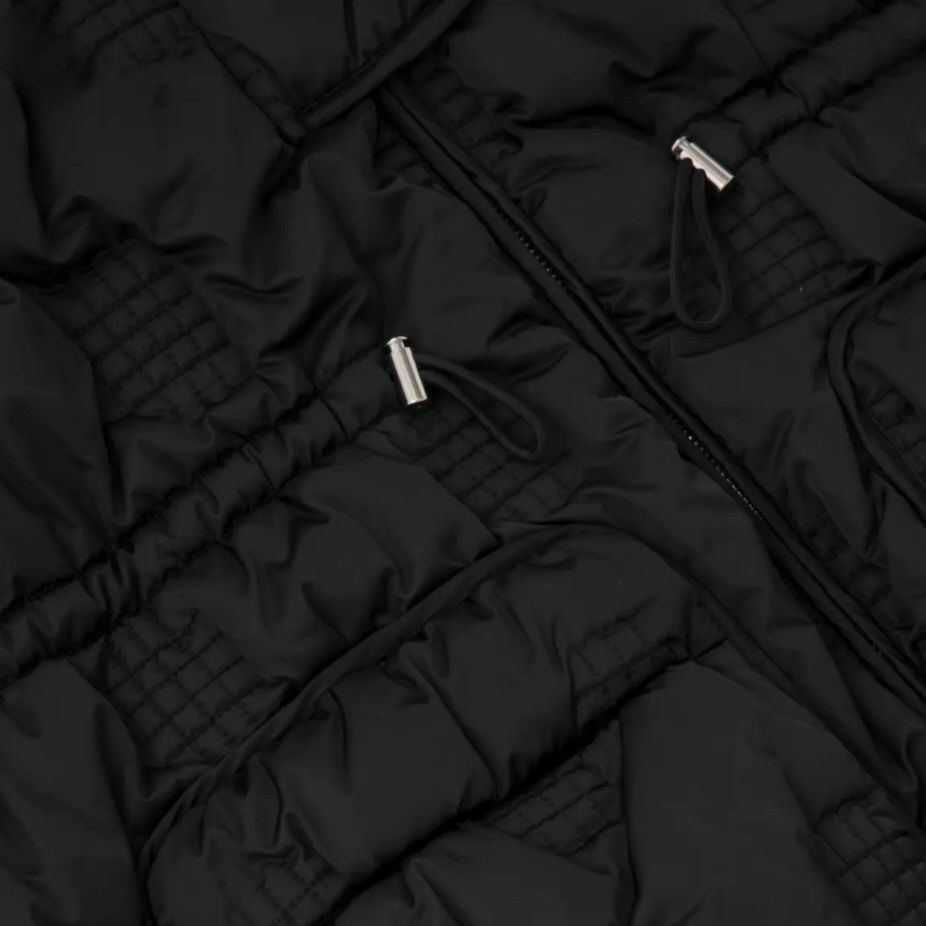 ENFOLD - CHECK-QUILT VEST / 中綿ベスト / ブラック / 24AW | LATIN EVE