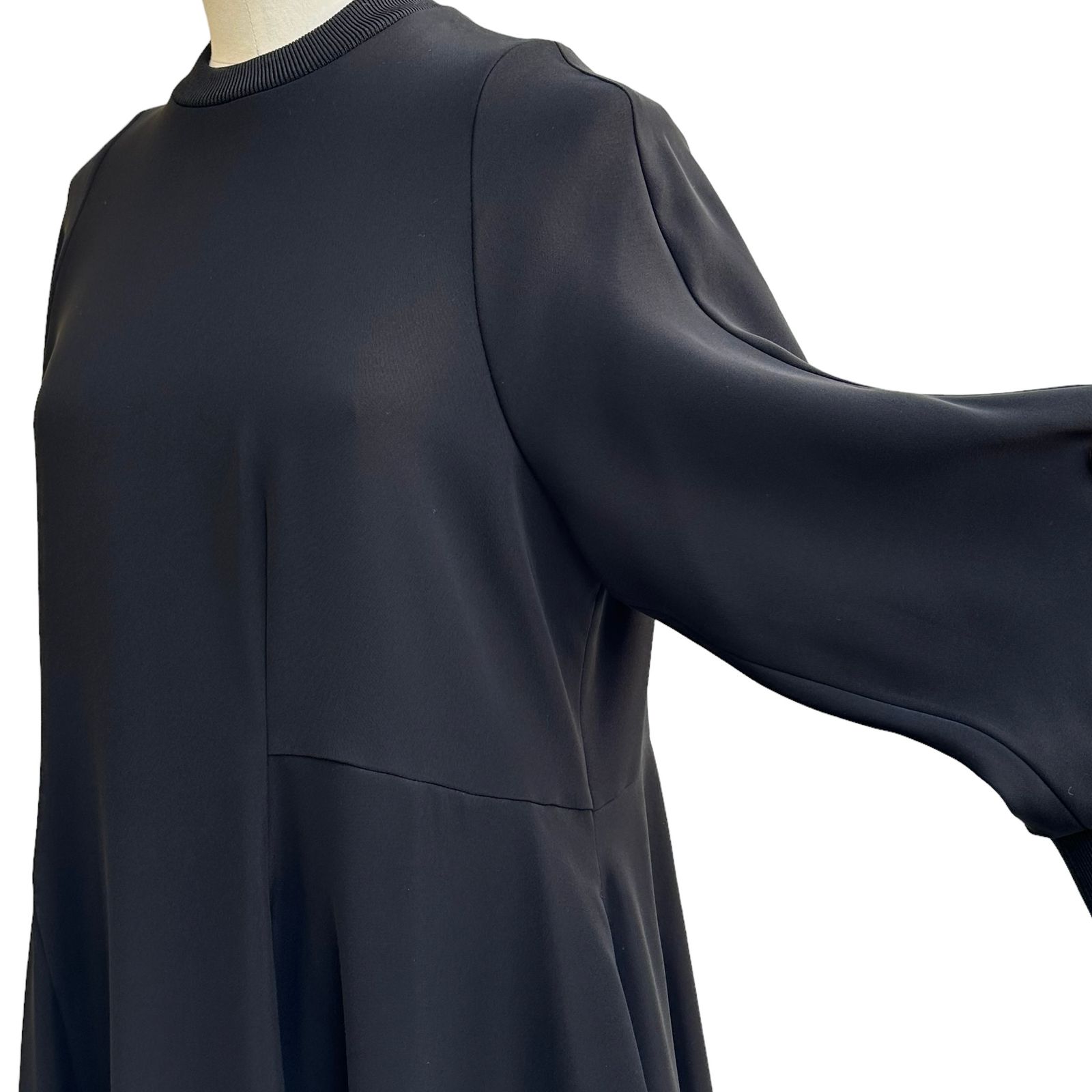 ENFOLD - CURVE-SLEEVE ASYMMETRY-DRESS / ドレス / ワンピース