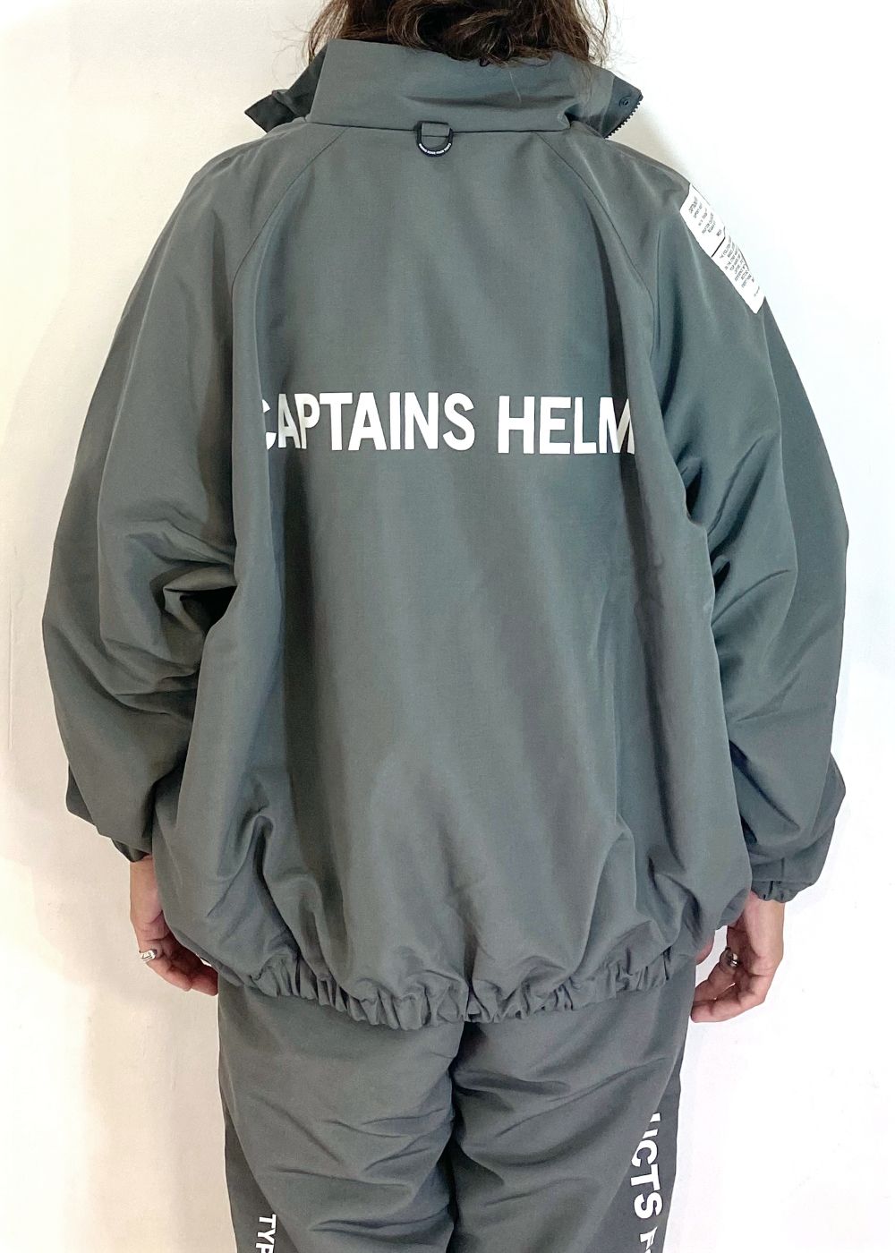 CAPTAINS HELM - MIL SEEKERS NYLON JACKET (GRAY) / リップストップ