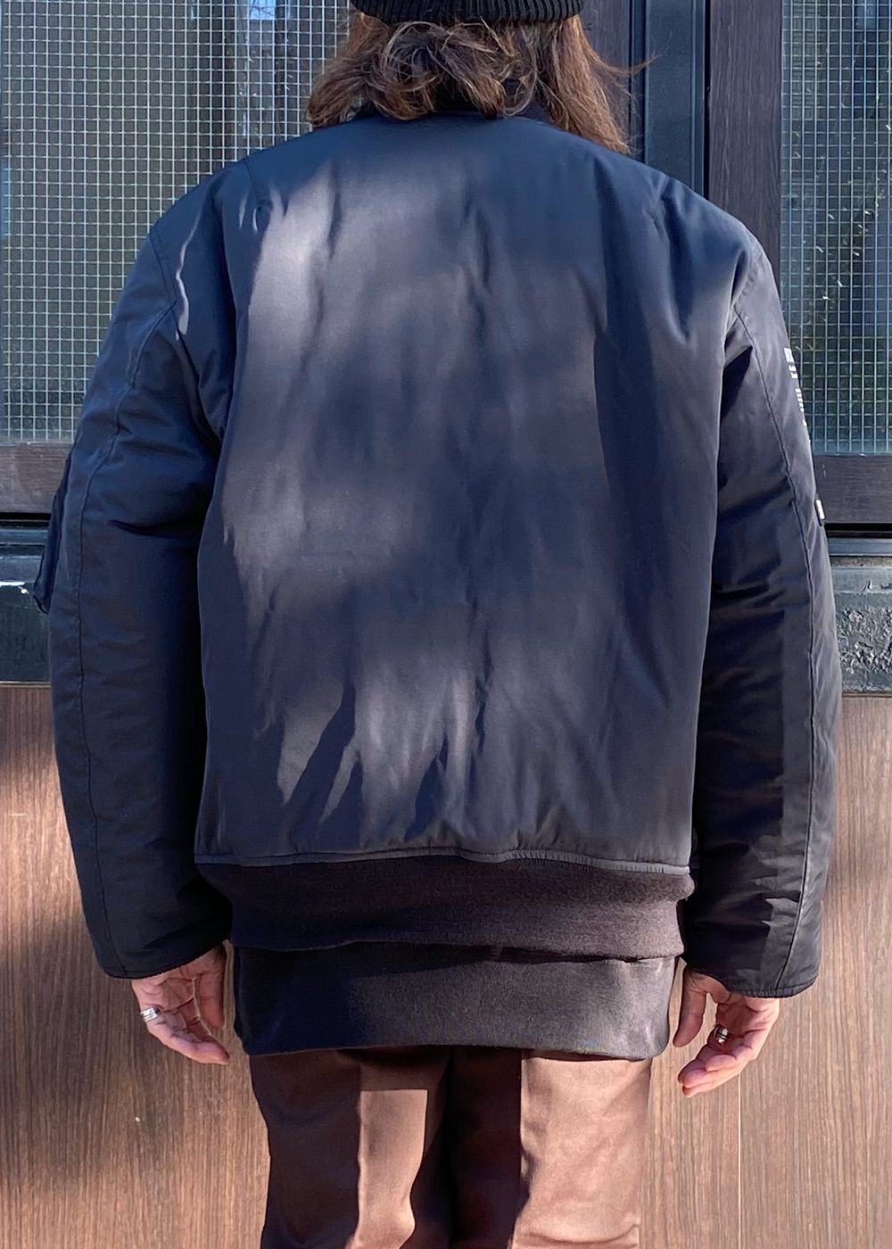 RATS - MA-1 (BLACK) / MA-1 フライトジャケット | LOOPHOLE