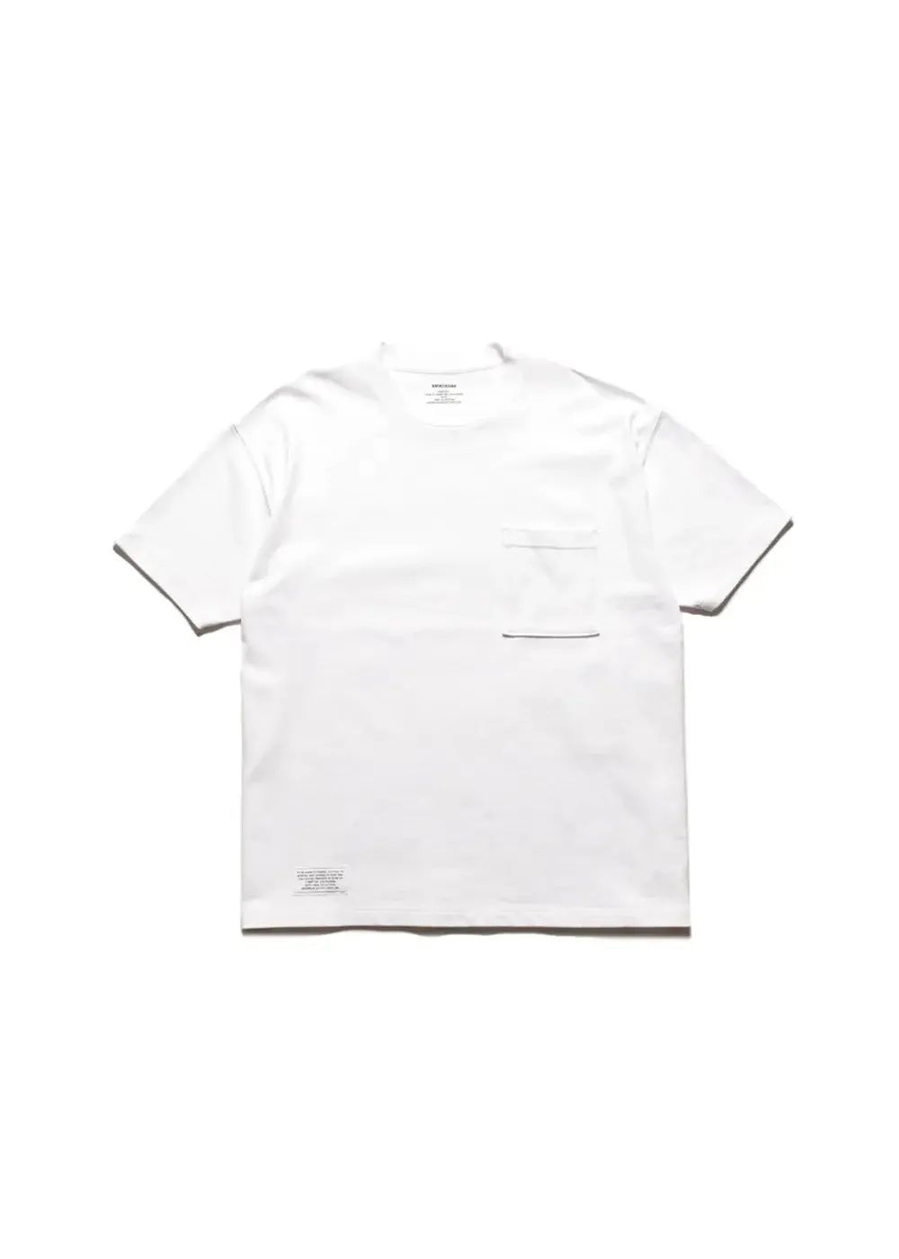 MINEDENIM - Heavy weight Loose Fit T-SH (WHT) / BTSA コラボ T