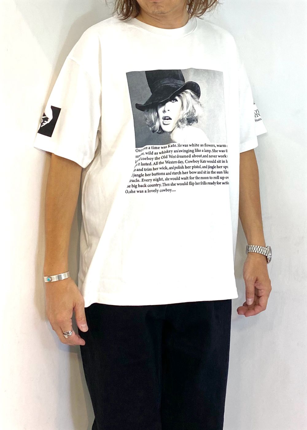 MINEDENIM - Sam Haskins × Stie-lo T-SH (WHITE) / ×スティーロ×サム