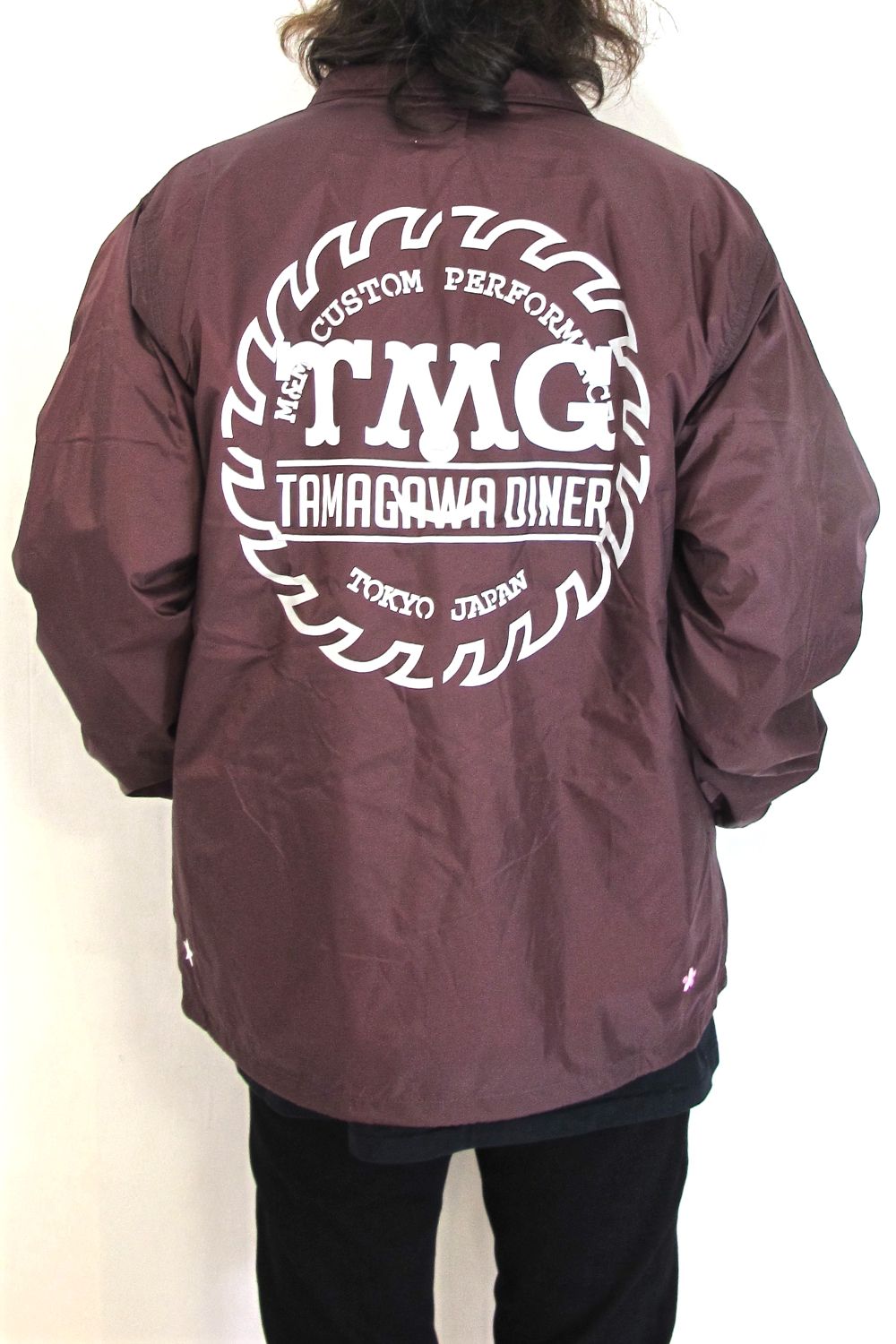 M&M CUSTOM PERFORMANCE - BOA WINDBREAKER (BURGUNDY) / ×TAMAGAWA