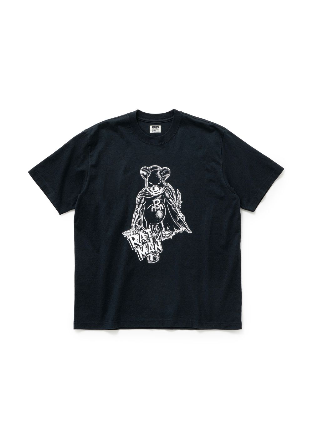 RATS - RATMAN TEE (BLACK) / ラットマンT | LOOPHOLE