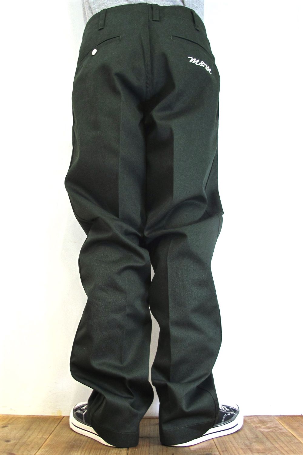 M&M CUSTOM PERFORMANCE - WORK PANTS L (×MASSES) (GREEN) / マシス