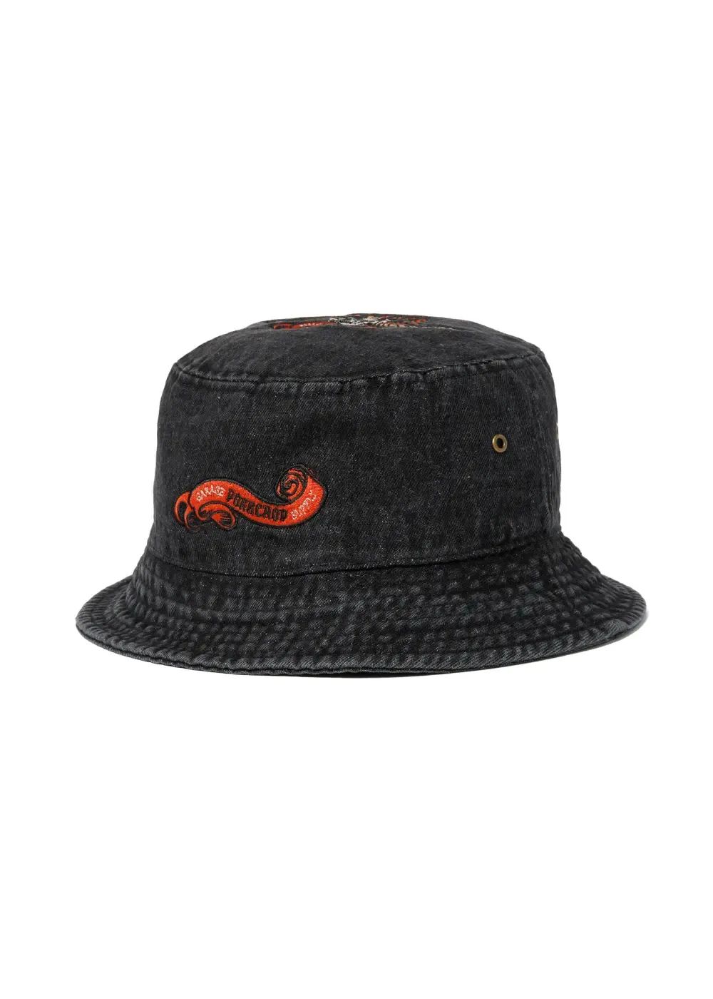 PORKCHOP GARAGE SUPPLY - HAT-DENIM P (×MASSES) (BLACK) / マシス