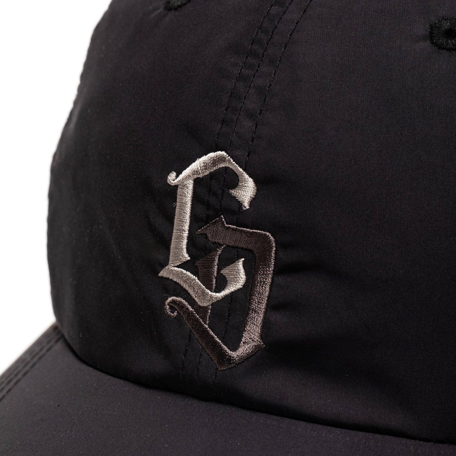 CALEE - × THE H.W.DOG&CO. EMBROIDERY UNION CAP (BLACK) / ザ エイチ