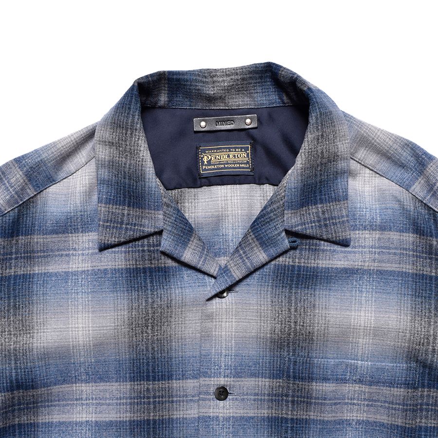 MINEDENIM - PENDLETON W.Plaid Open Collar SH (BPT) / ペンドルトン
