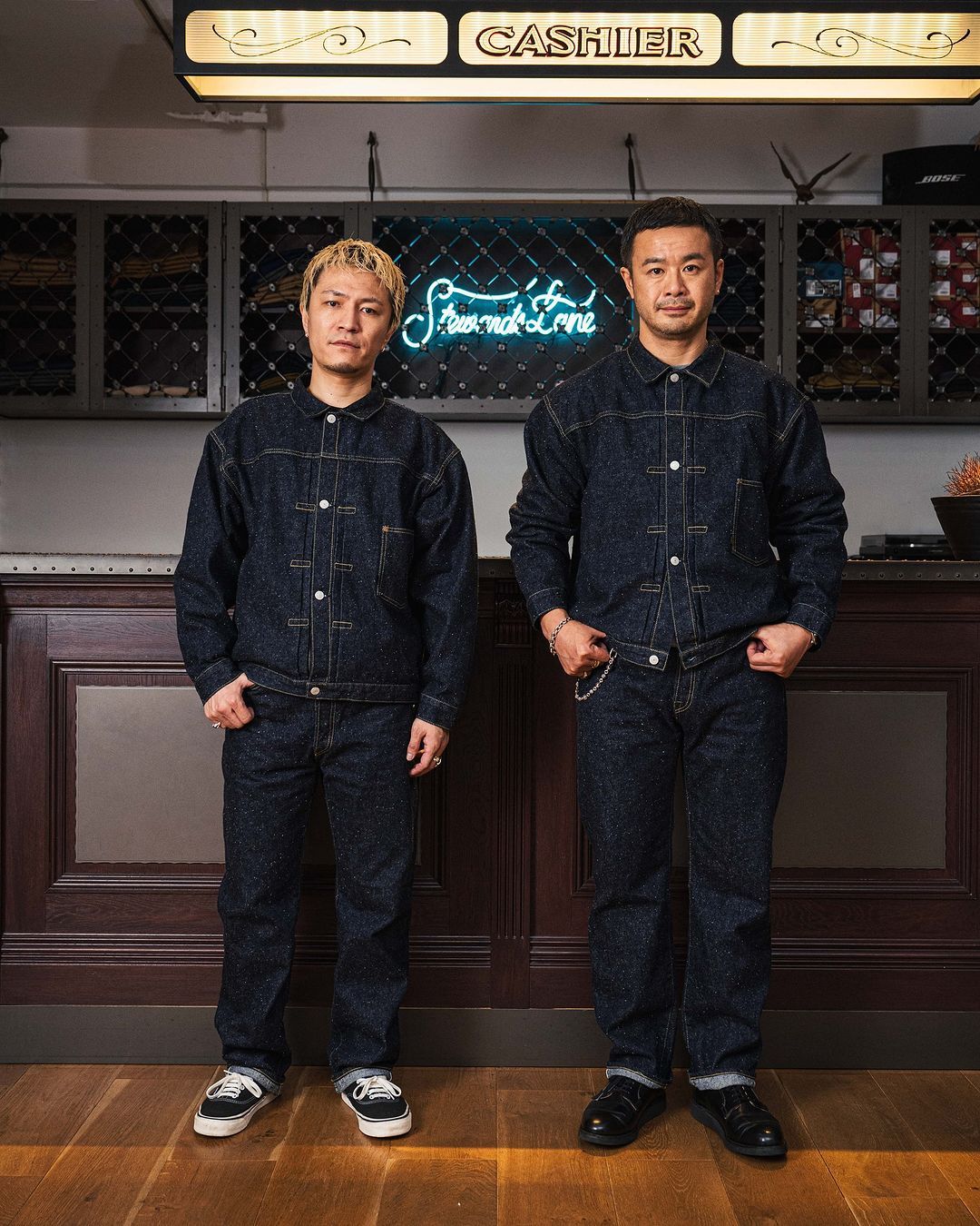 CALEE - WW Ⅱ DENIM PANTS (INDIGO BLUE) / ベルベルジン - New