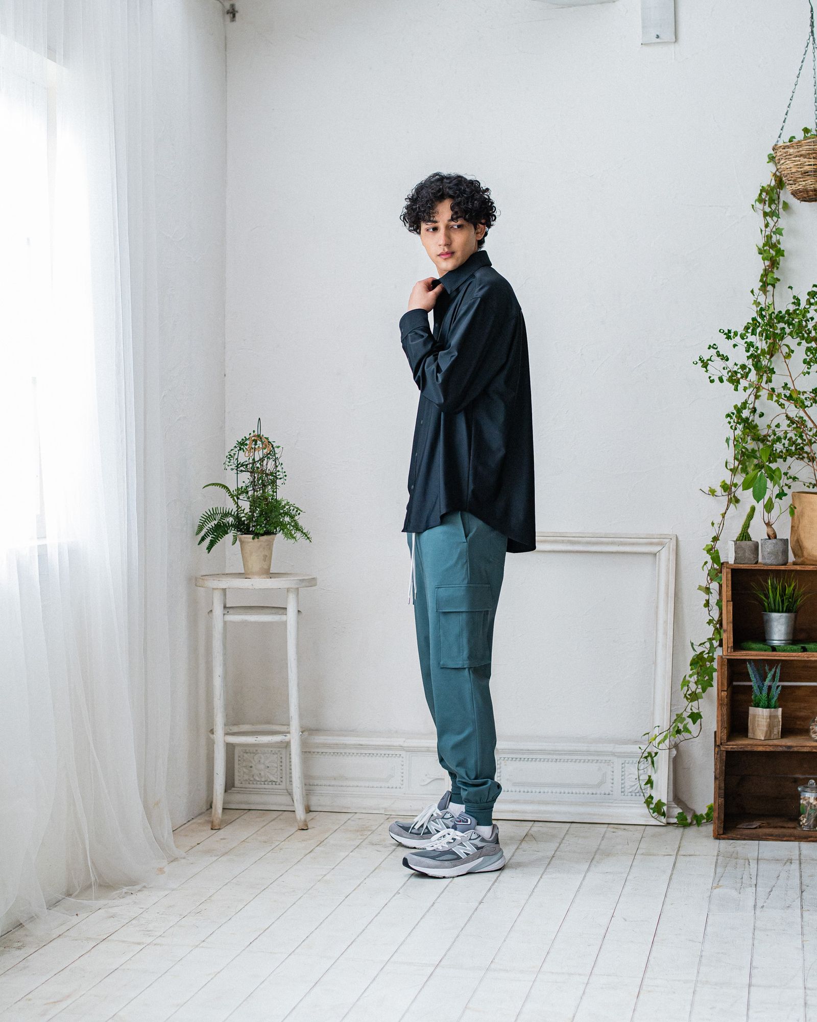 RESOUND CLOTHING - ROLAND SWITCH CARGO / RC32-ST-029R / ルーズリブ