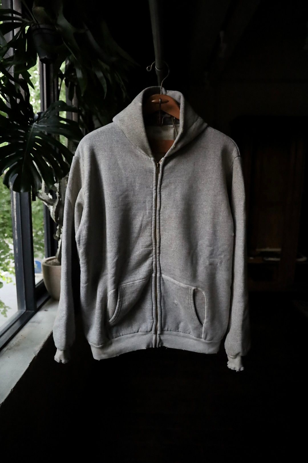 A.PRESSE - アプレッセ Vintage Zip Sweat Hoodie(24AAP-05-09K)ASH
