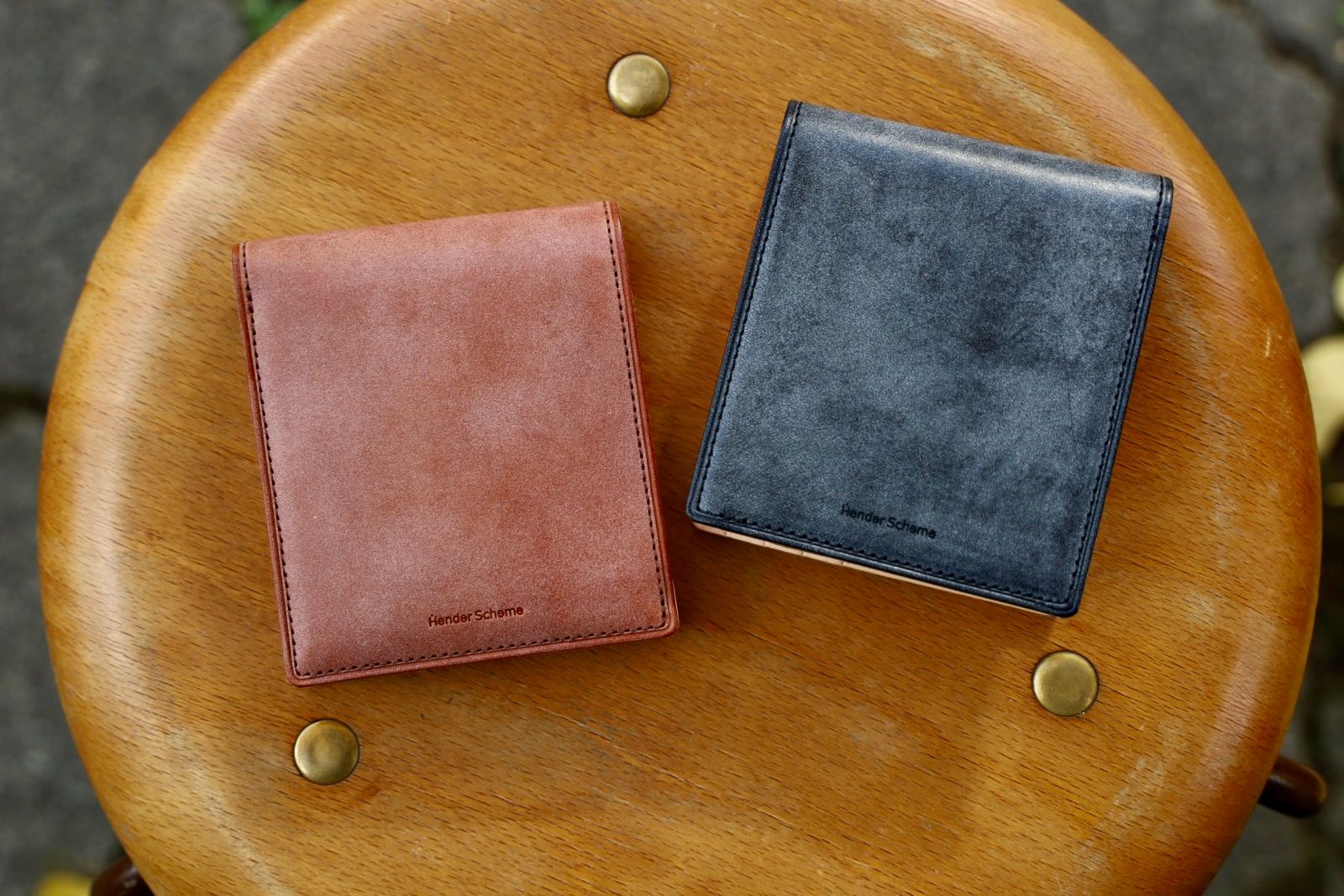 Hender Scheme - エンダースキーマ 財布 half folded wallet(nc-rc-hfw