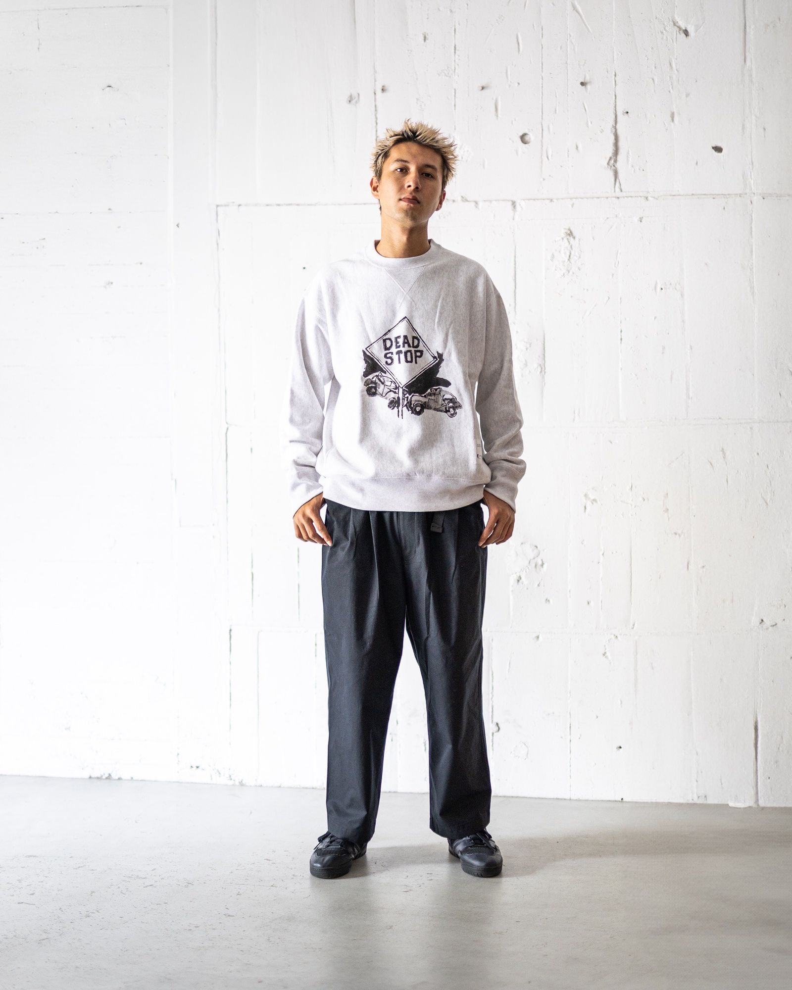 COMME des GARCONS HOMME 裏毛プリントスウェットプルオーバー 8月9日