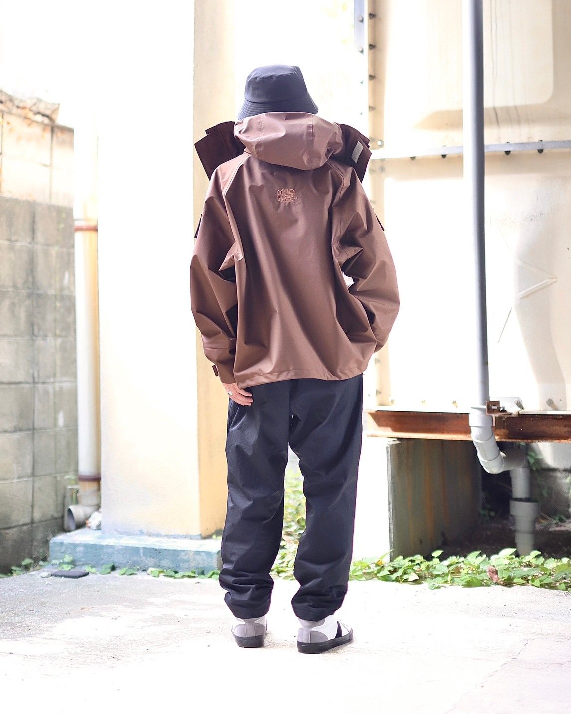 is-ness イズネス 23AW NINJA HOODIE SHELL JACKETスタイル | 3846 | MARK