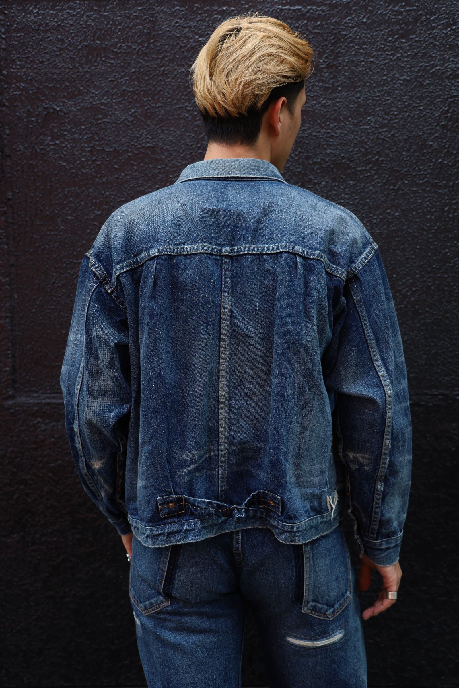 アイジュンヤワタナベマン 24AW New Manual Wネームデニムパンツ(L