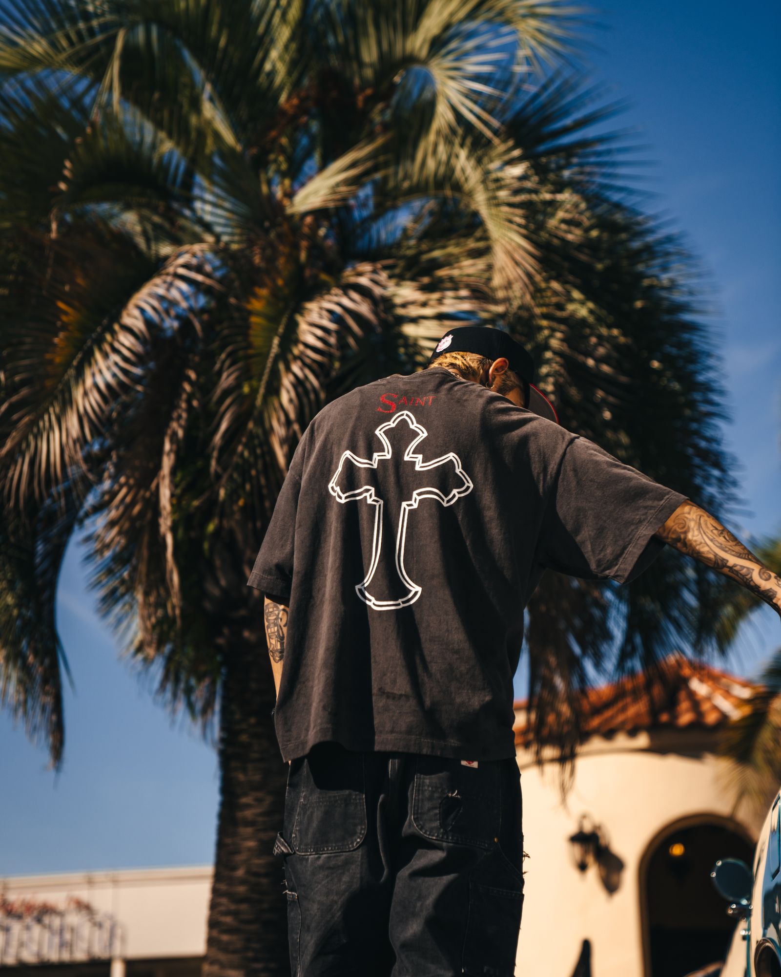 SAINT M×××××× - セントマイケル25SS 2PAC 2PC_SS TEE(SM-HR8-0000-C14