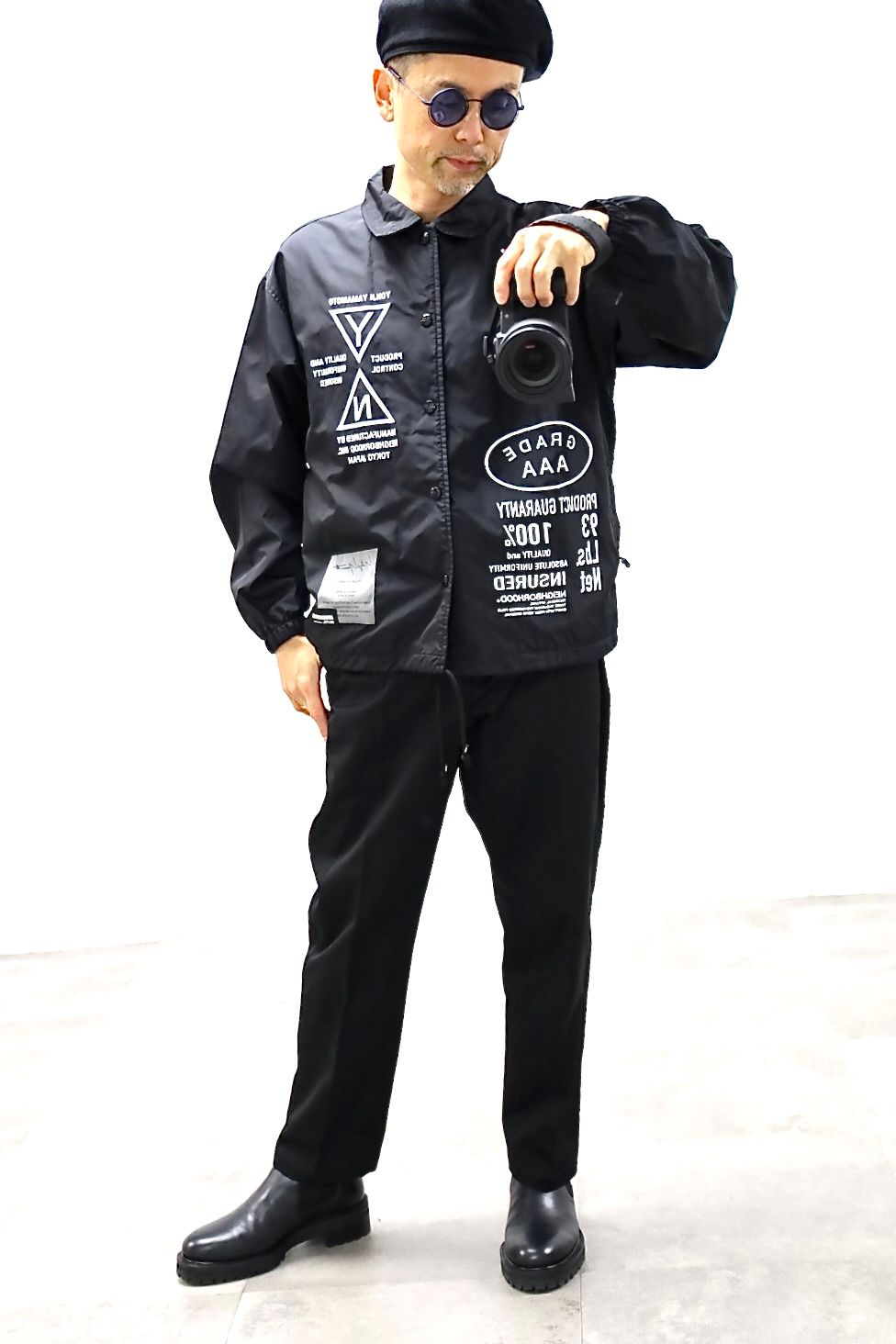 yohji yamamoto - Yohji Yamamoto × NEIGHBORHOOD タックワークパンツ