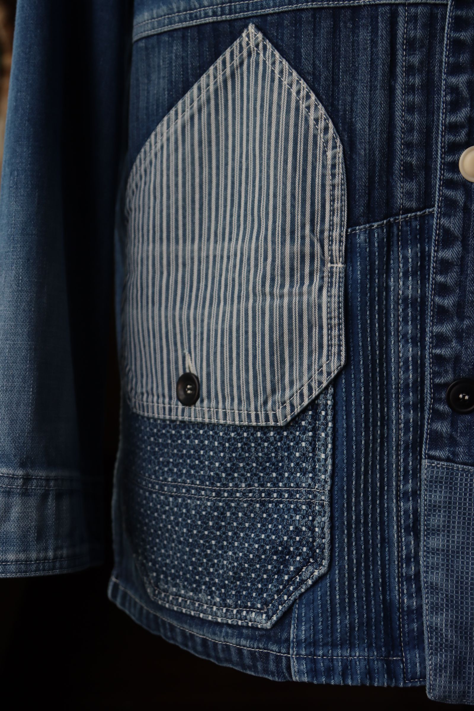 FDMTL - ファンダメンタル デニムカバーオール COVERALL JACKET 3YR