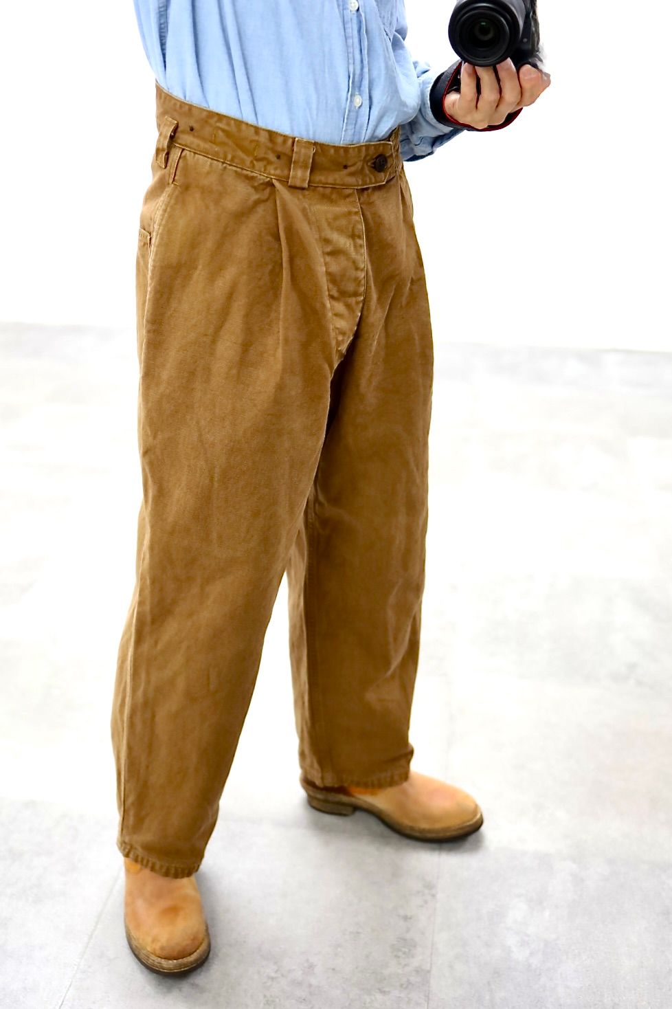 Gurank - Gurank グランク パンツ Railway pants (2554)CAMEL☆新作