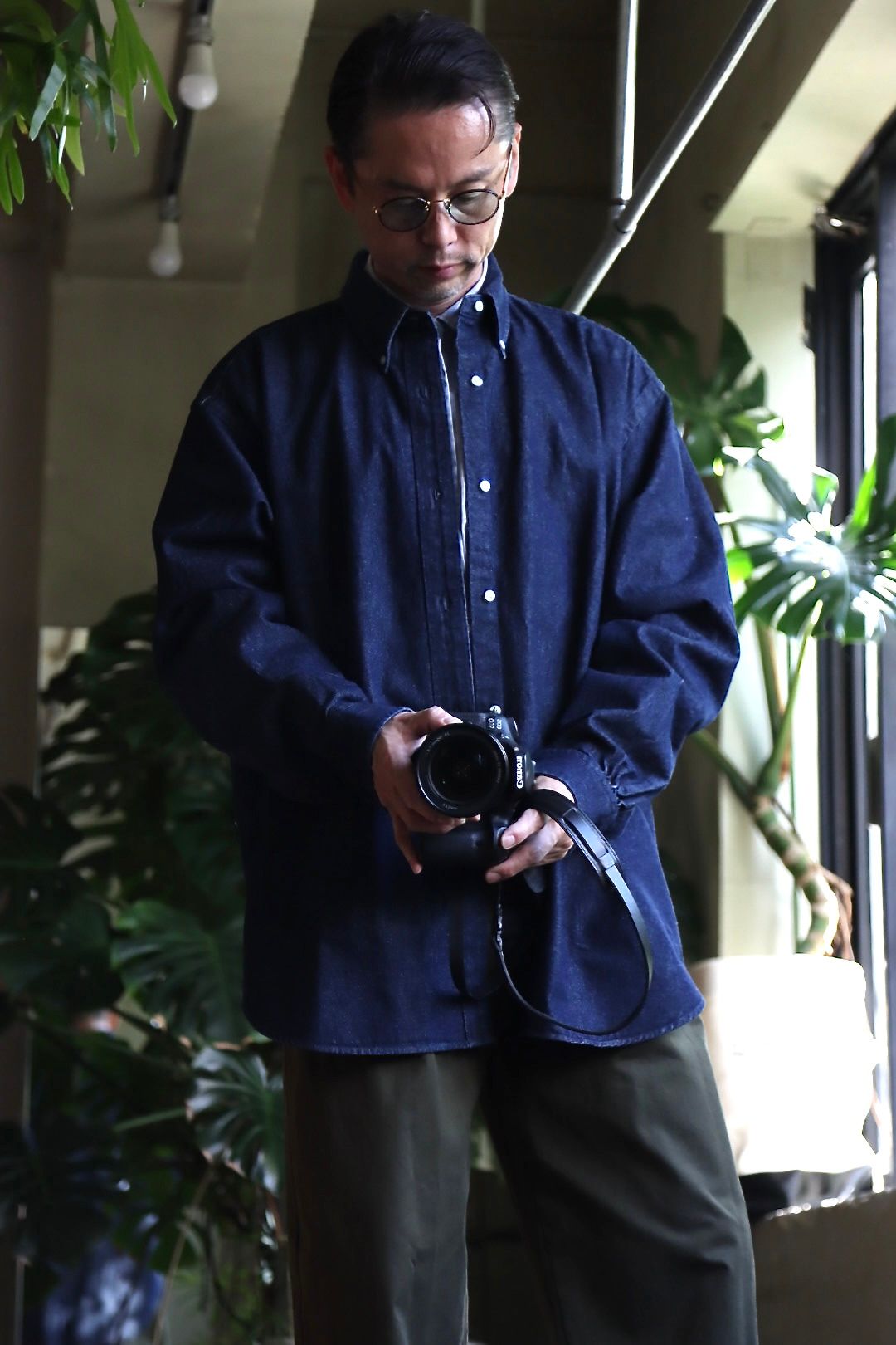 A.PRESSE - アプレッセ22FW デニムシャツ BD Denim Shirt (22AAP-02