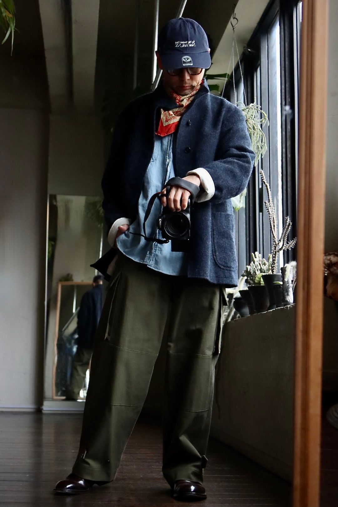 blurhms SS24 blurhms ROOTSTOCK Cotton Serge 47 Pants