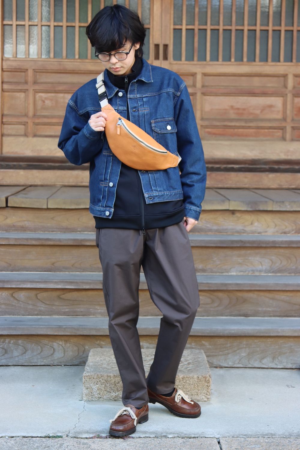 CIOTA 本藍スビンコットン13.5ozデニムGジャン(JKLM-101M-NIDBL-D