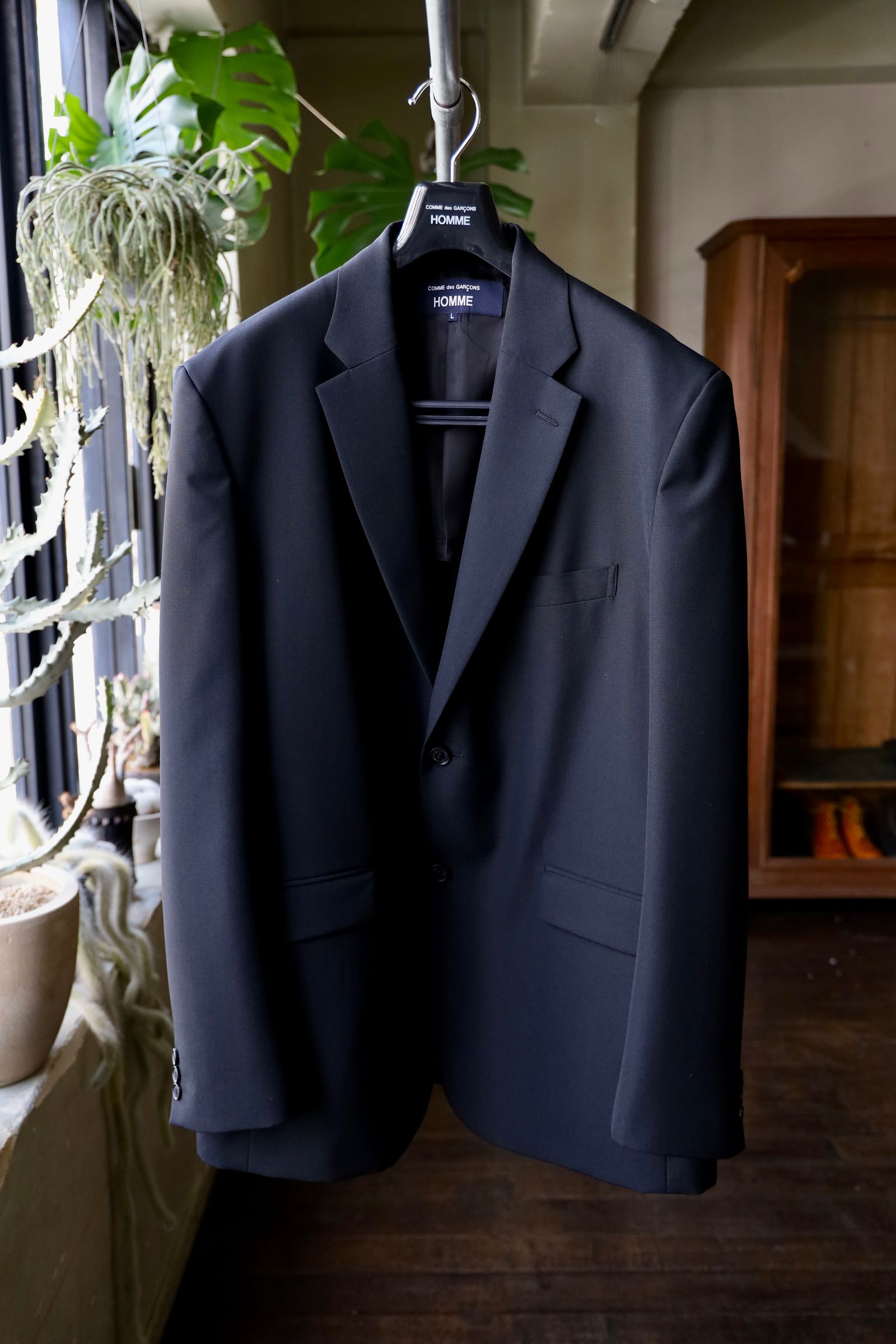 COMME des GARCONS HOMME - コムデギャルソンオム25SS ウールギャバ2B