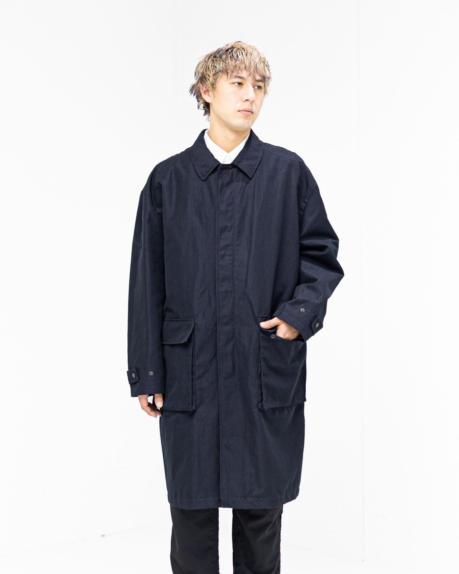 COMME des GARCONS HOMME - コムデギャルソンオム26SS 綿麻強撚サージ