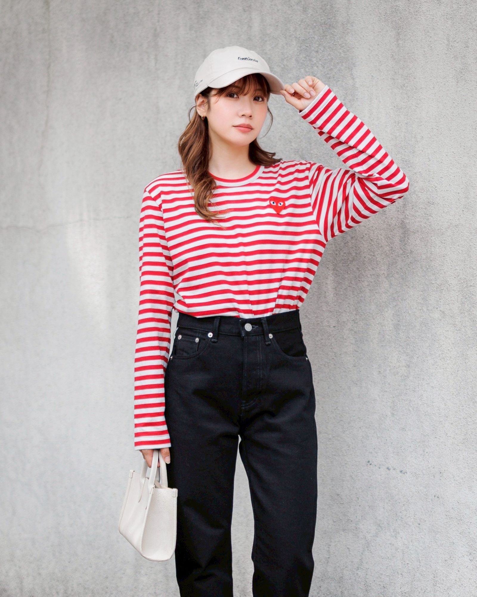 PLAY COMME des GARCONS ボーダーTシャツstyle.2025.4.28 | 6581 | MARK