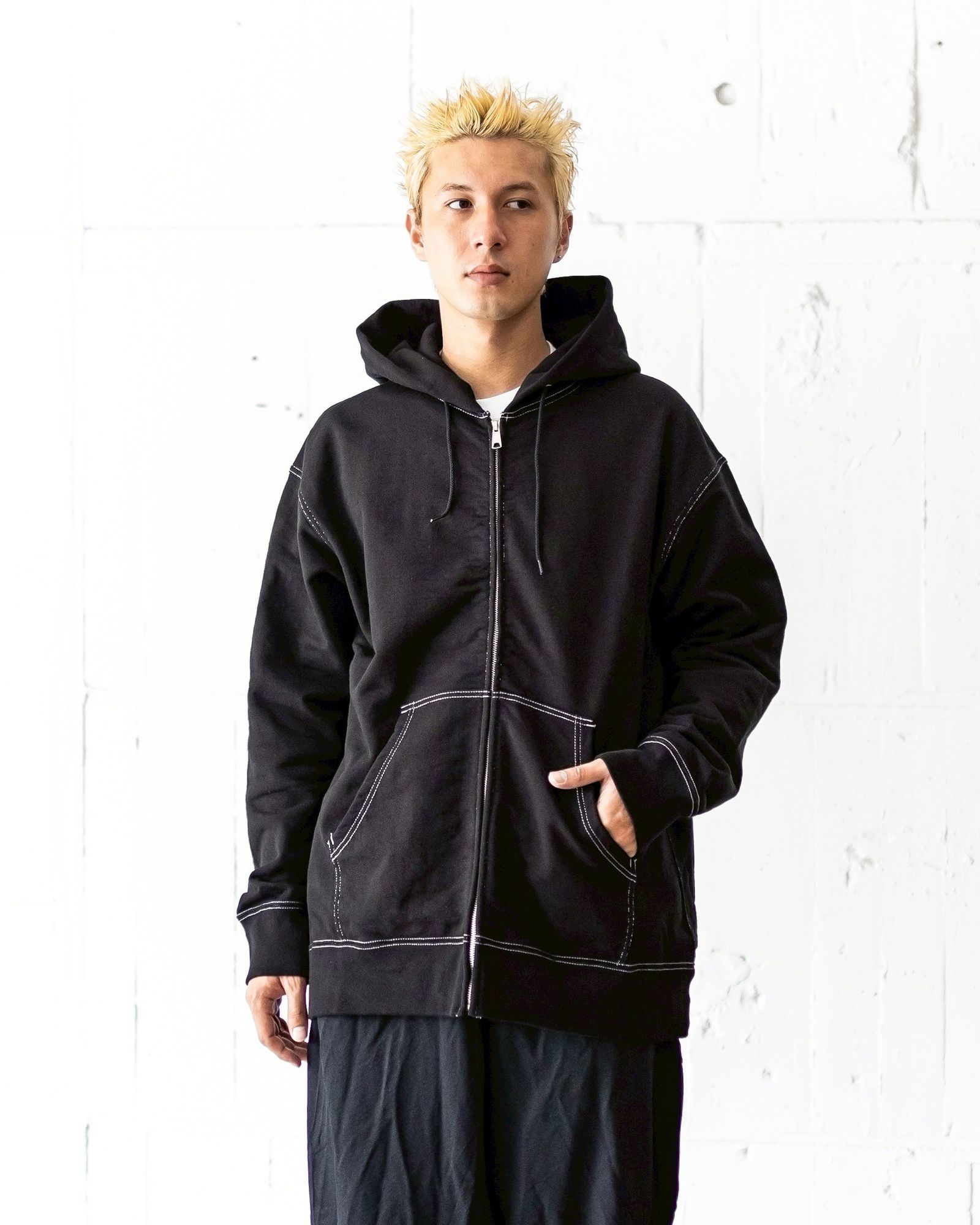 COMME des GARCONS HOMME - コムデギャルソンオム25FW 綿裏毛ジップ